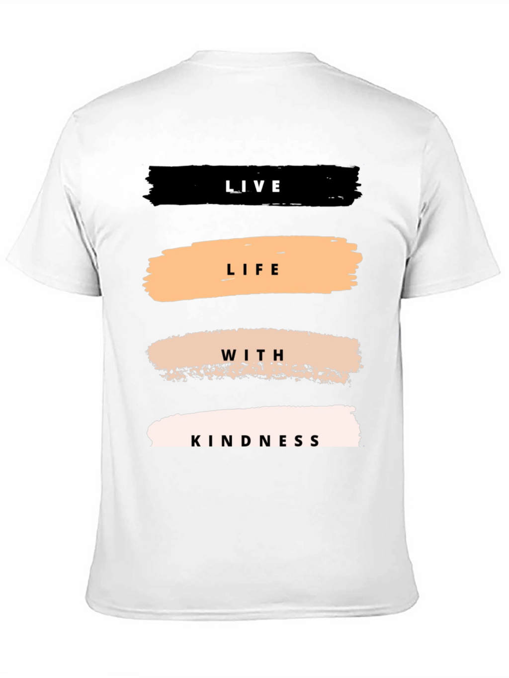 Live Life With Kindness T-Shirt - Black