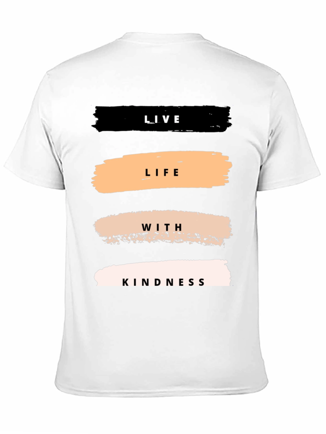 Live Life With Kindness T-Shirt - Black