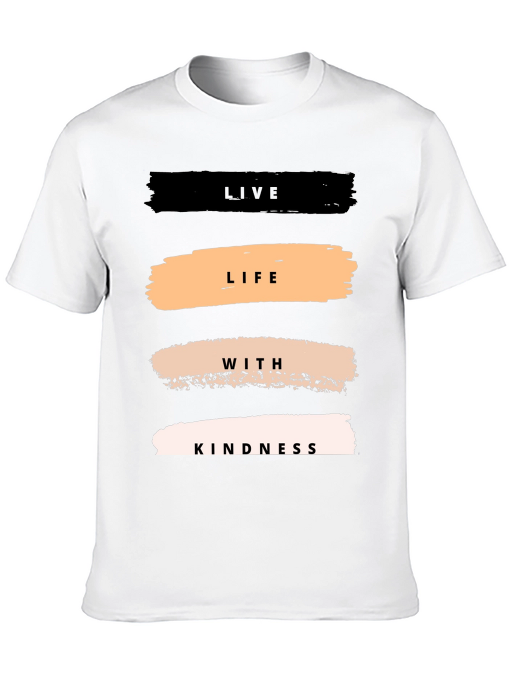 Live Life With Kindness T-Shirt - Black