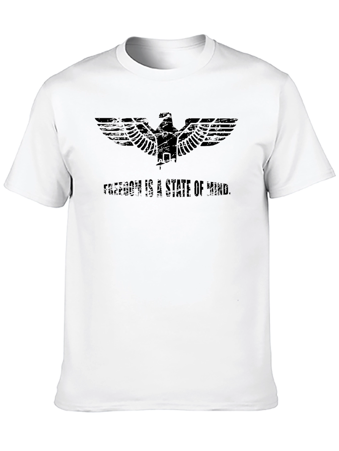 Freedom State of Mind Eagle Graphic T-Shirt