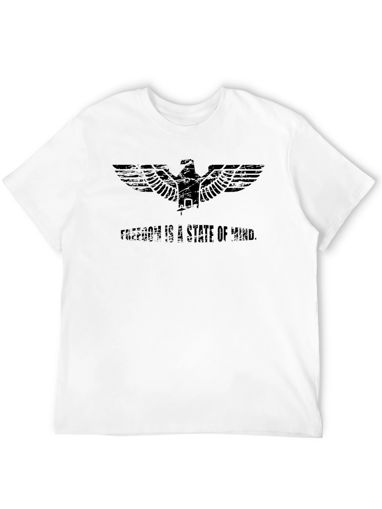 Freedom State of Mind Eagle Graphic T-Shirt
