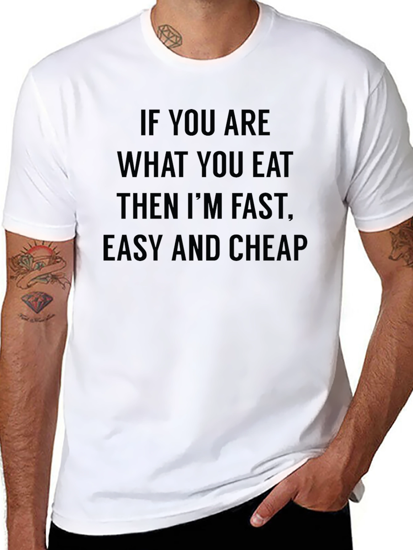 Funny Fast Food T-Shirt - Eat What You Are