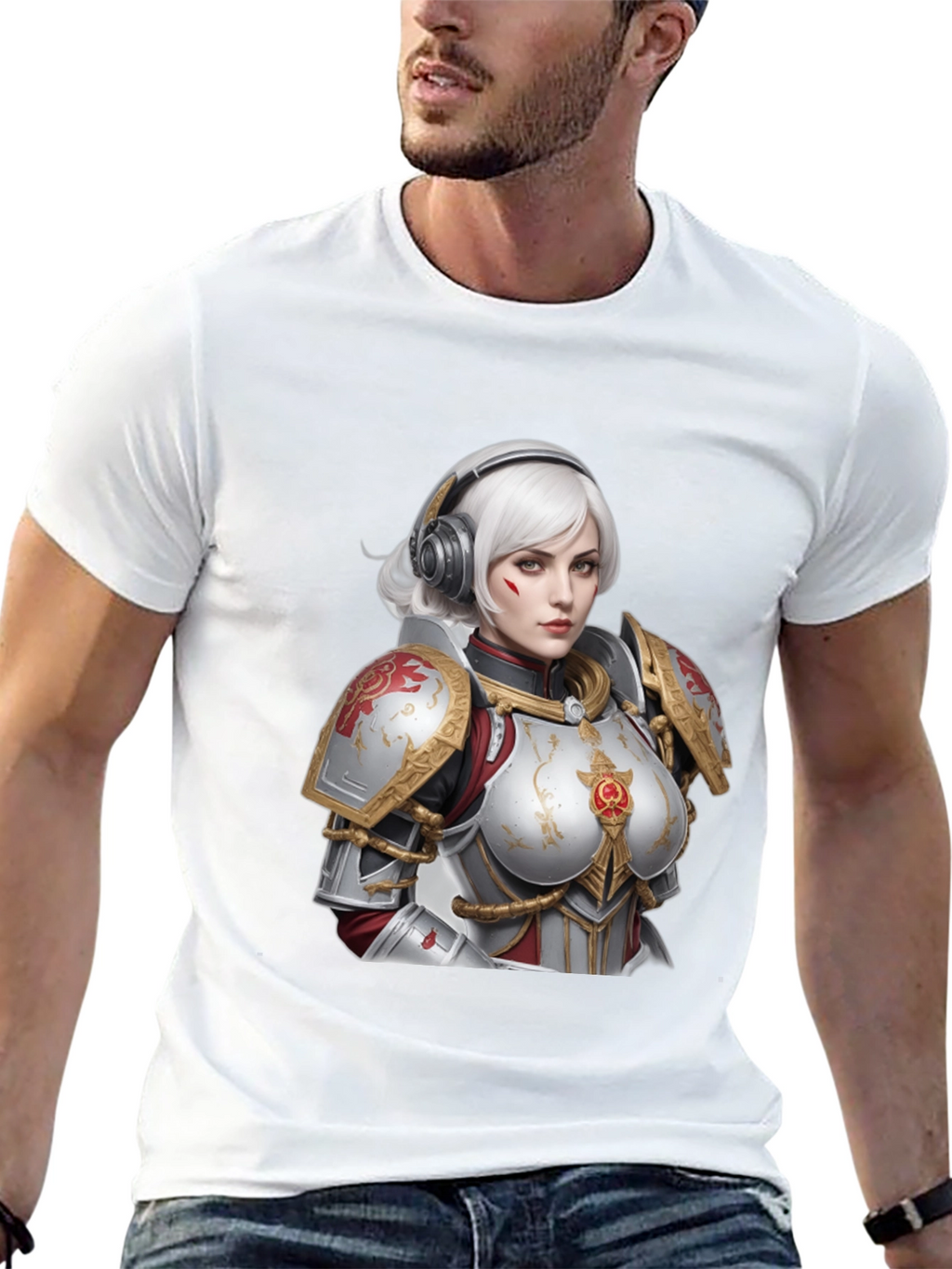 Sister of Battle T-Shirt - Warhammer 40K Inspired