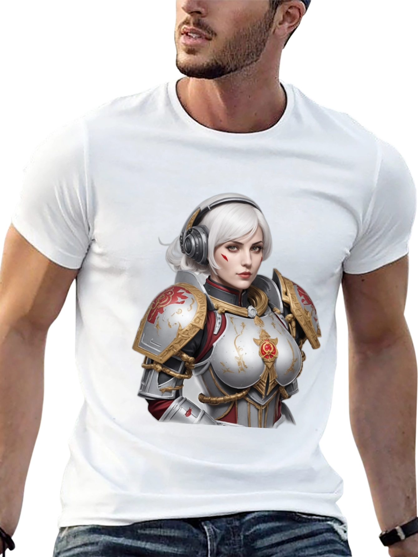 Sister of Battle T-Shirt - Warhammer 40K Inspired