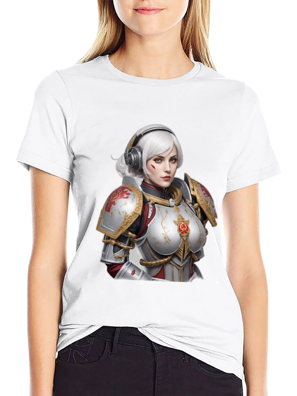 Sister of Battle T-Shirt - Warhammer 40K Inspired