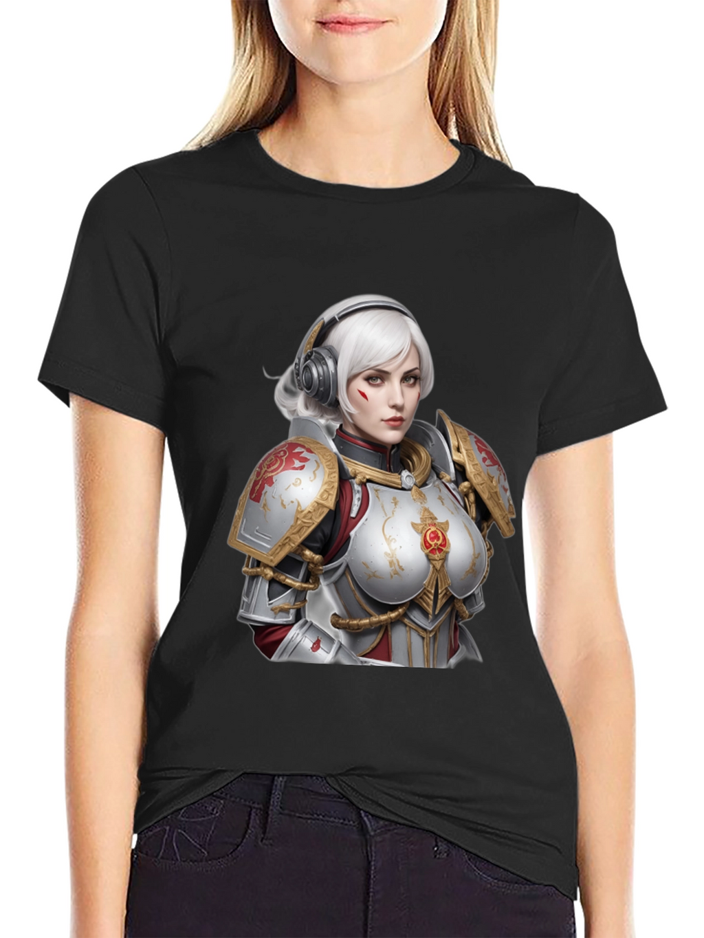 Sister of Battle T-Shirt - Warhammer 40K Inspired