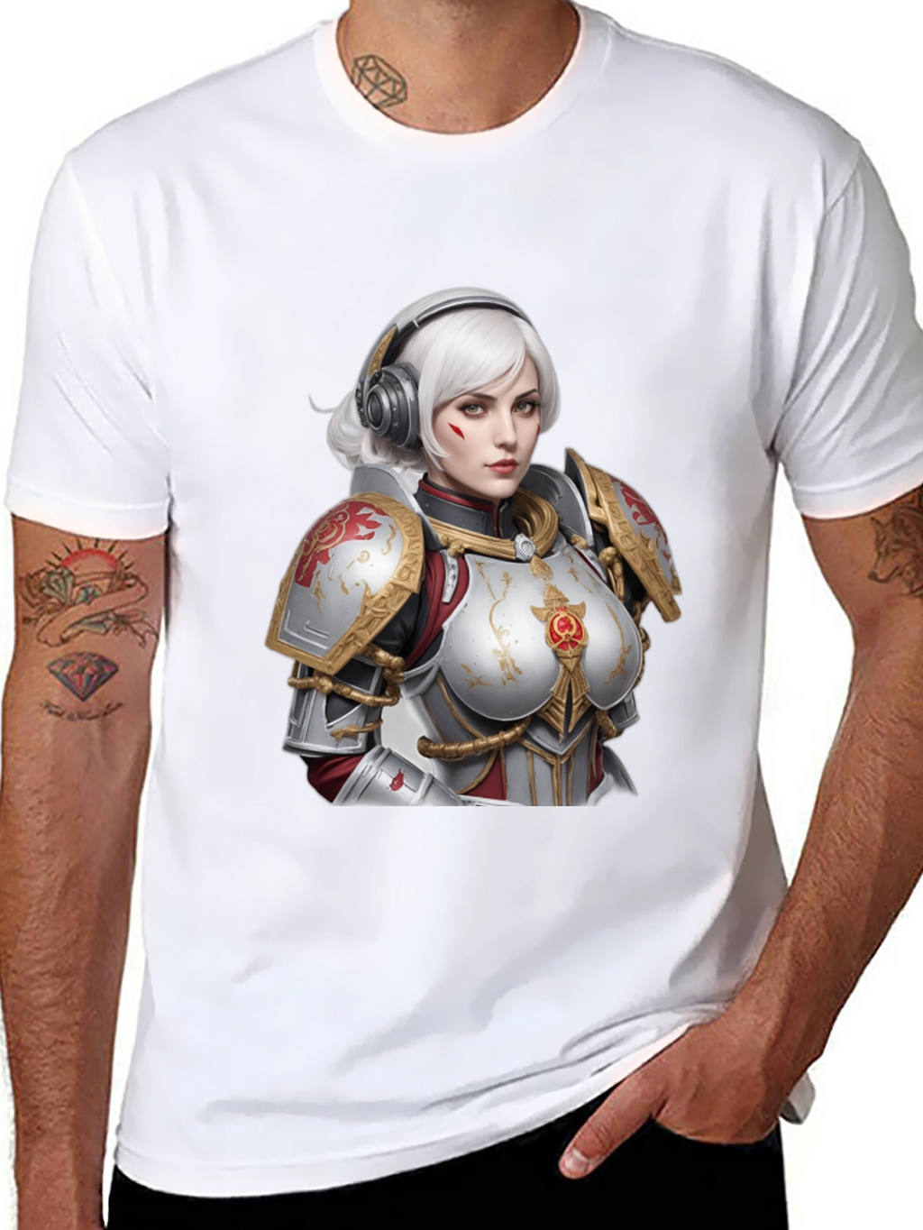 Sister of Battle T-Shirt - Warhammer 40K Inspired