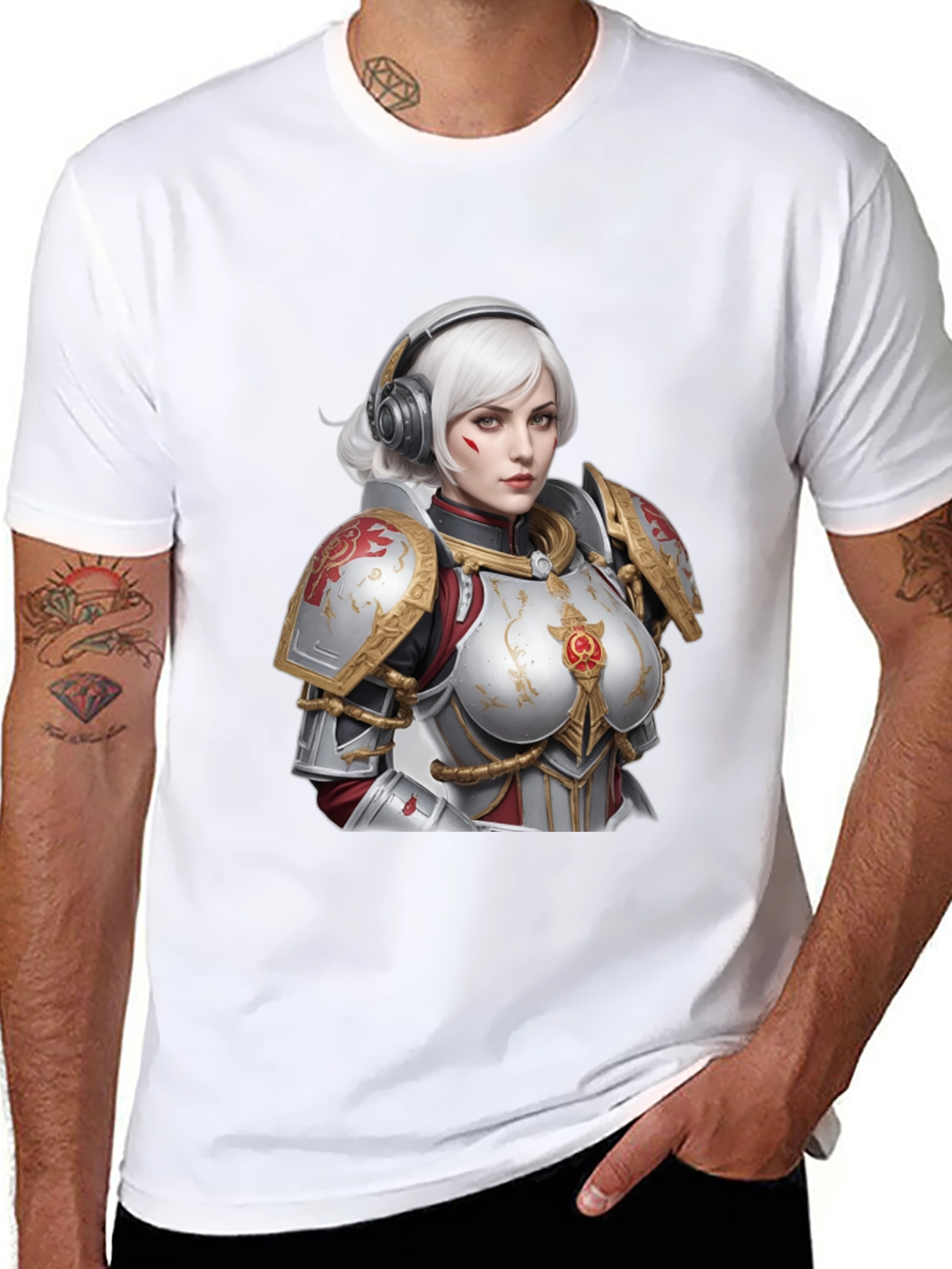 Sister of Battle T-Shirt - Warhammer 40K Inspired