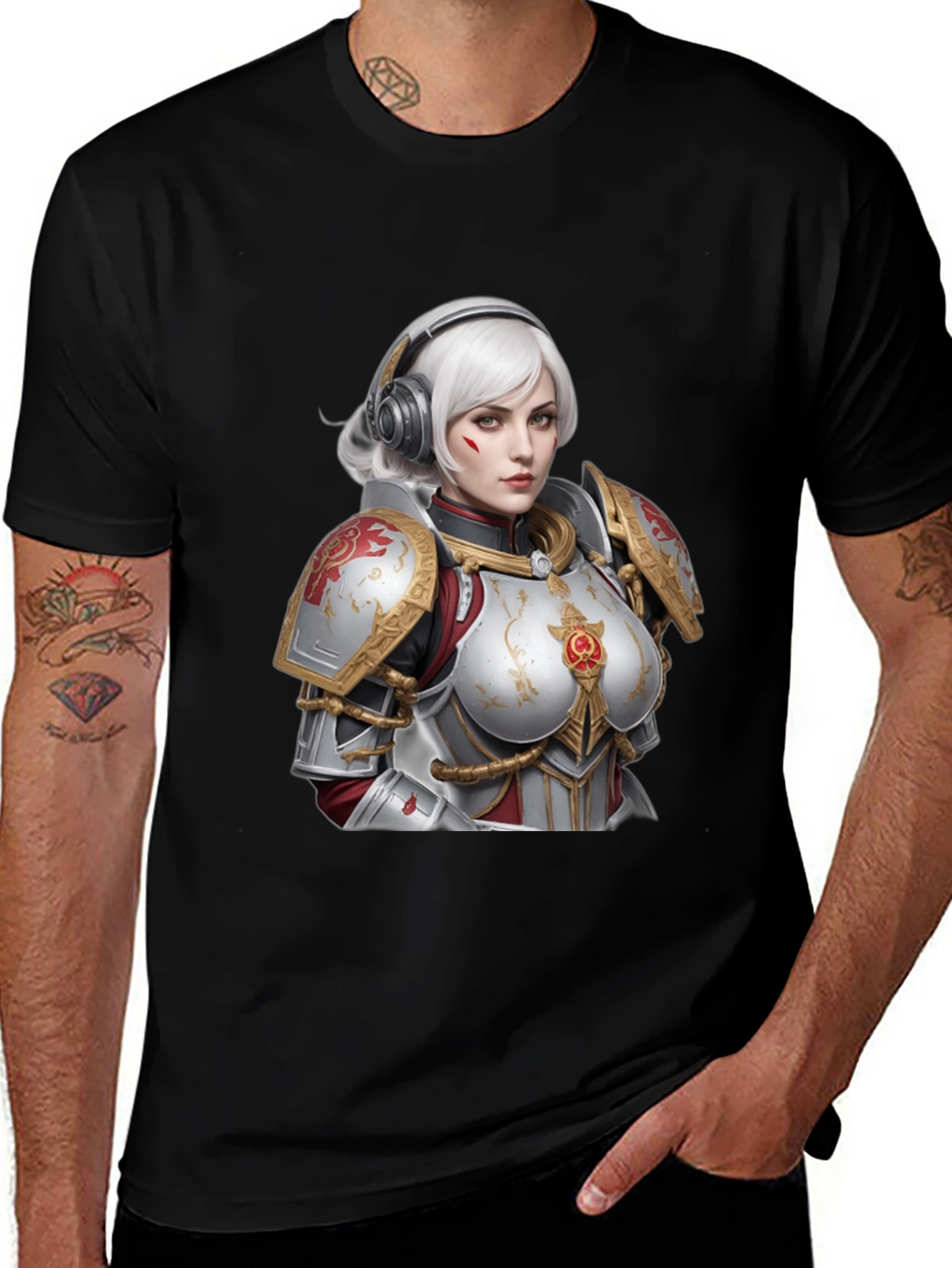 Sister of Battle T-Shirt - Warhammer 40K Inspired
