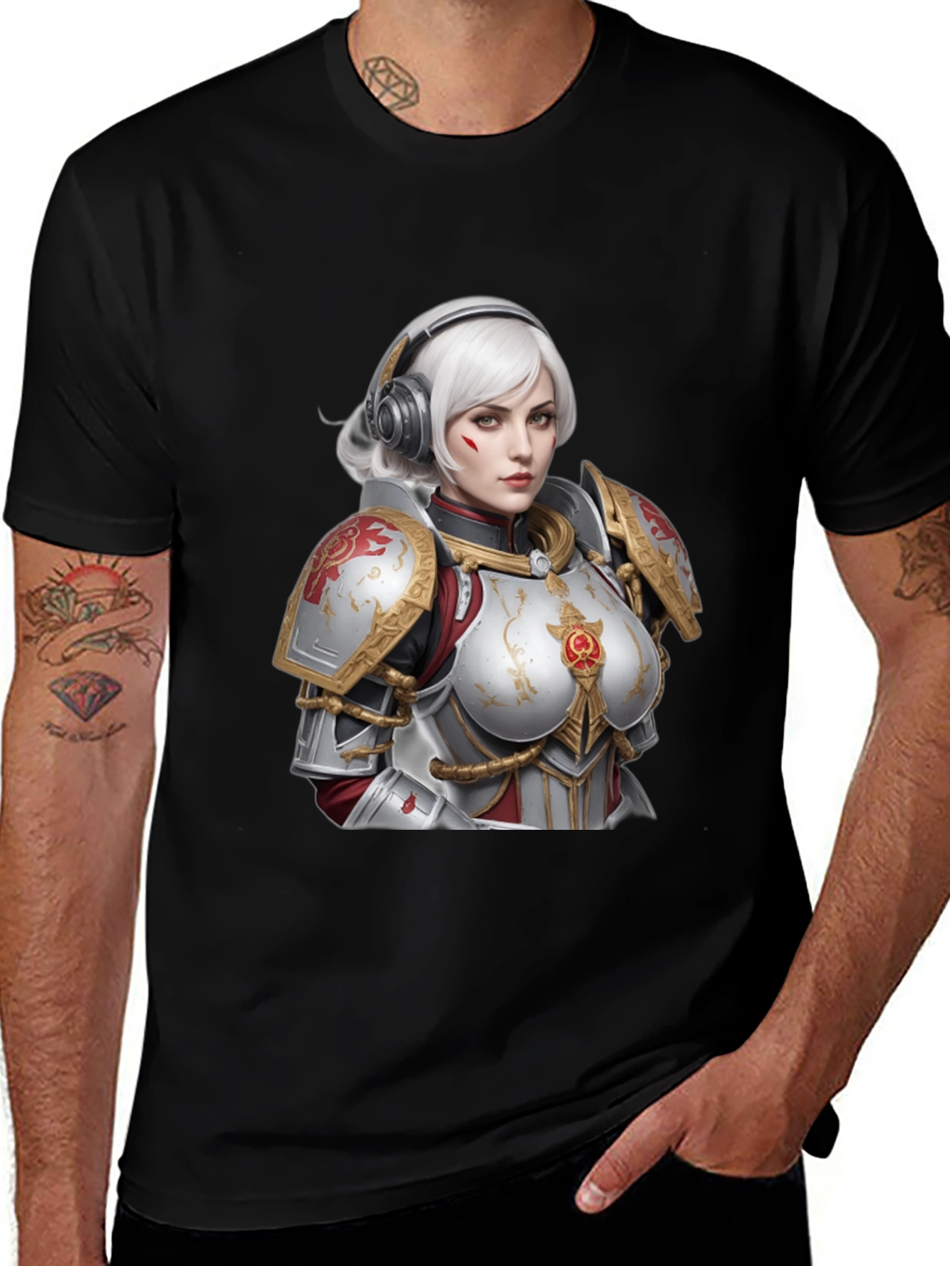Sister of Battle T-Shirt - Warhammer 40K Inspired