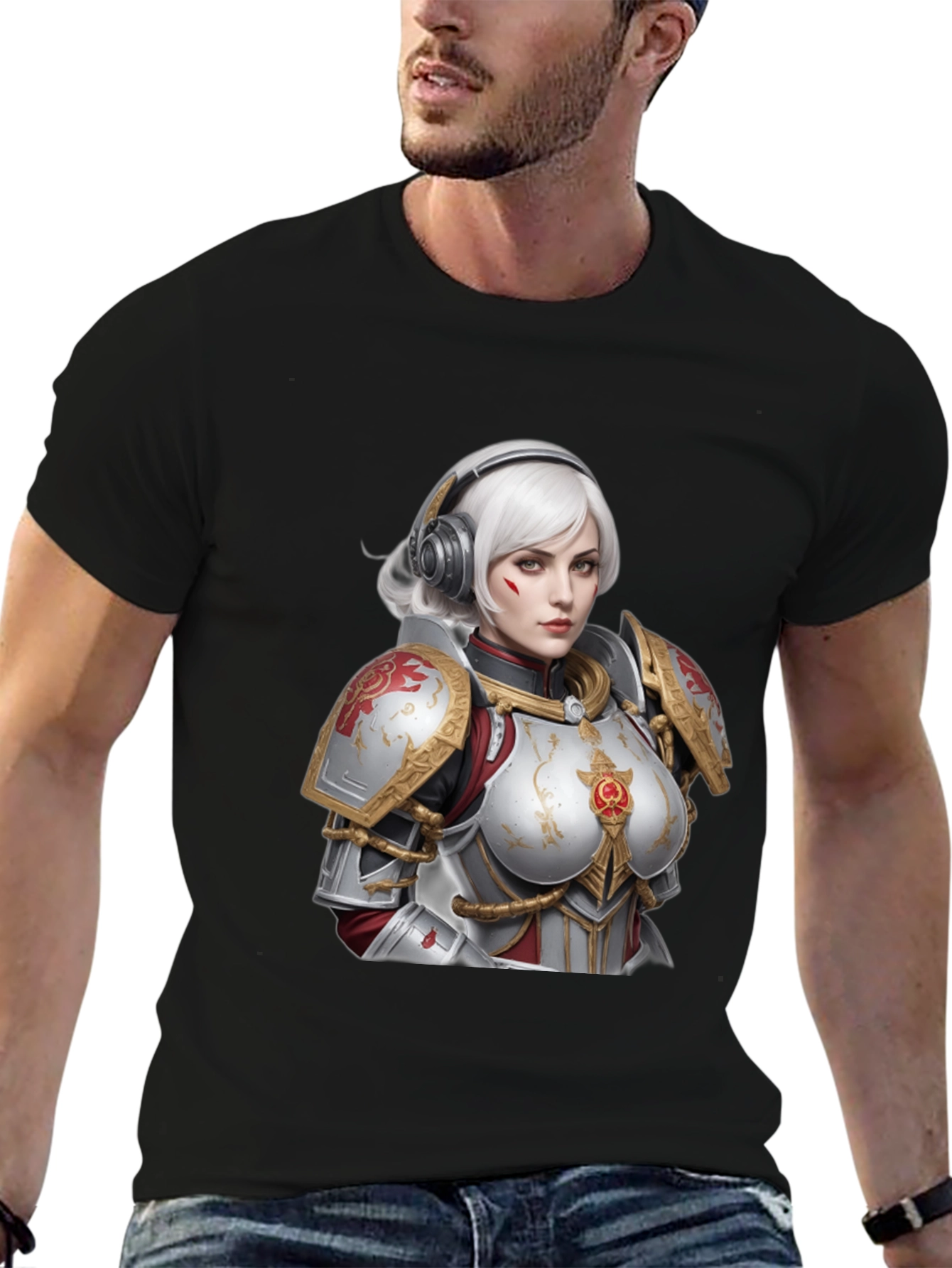 Sister of Battle T-Shirt - Warhammer 40K Inspired