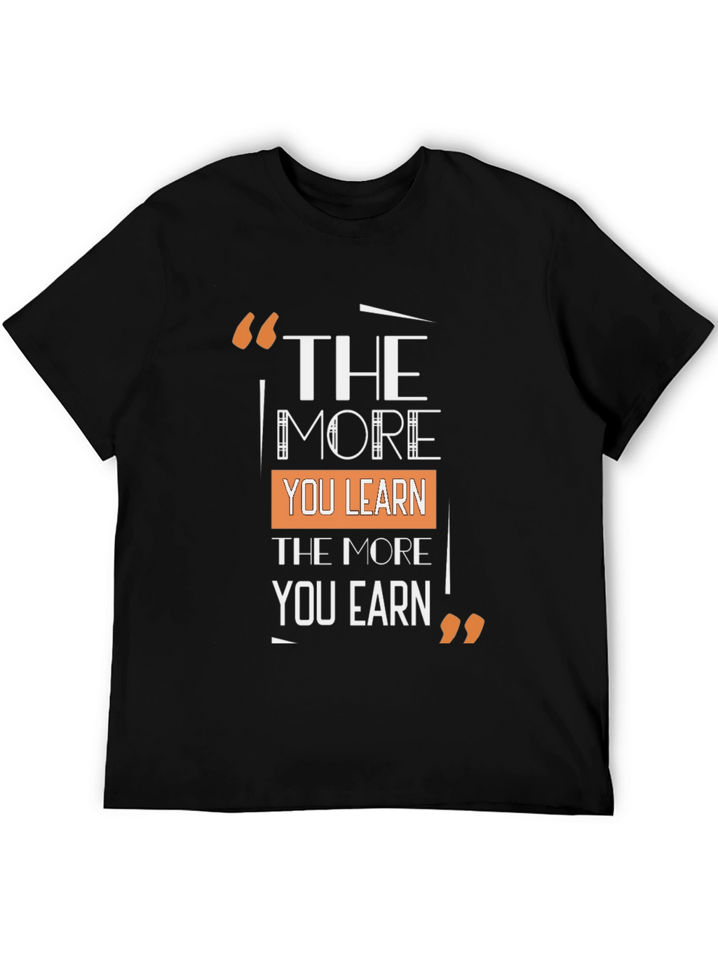 The More You Learn T-Shirt