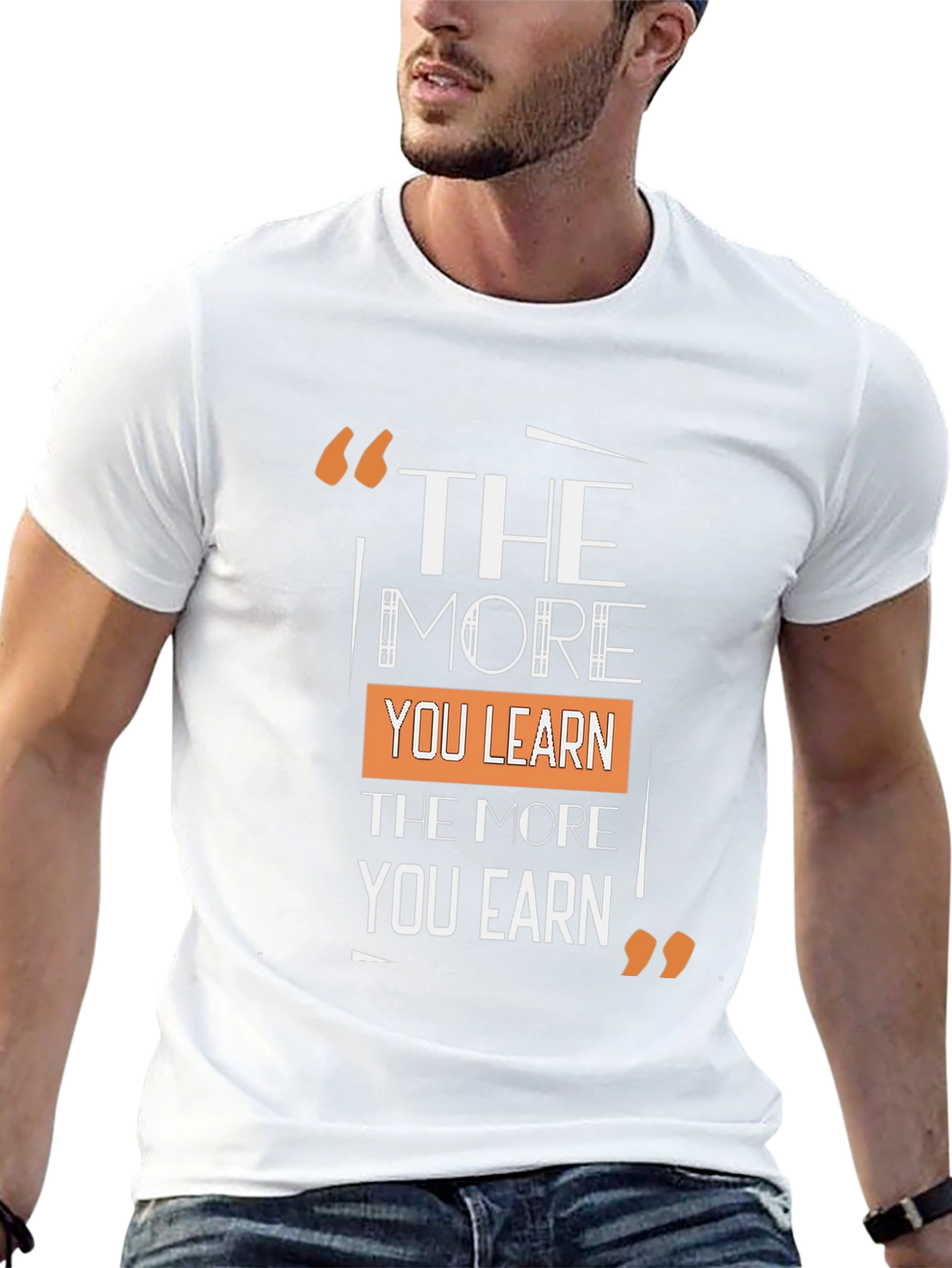 The More You Learn T-Shirt