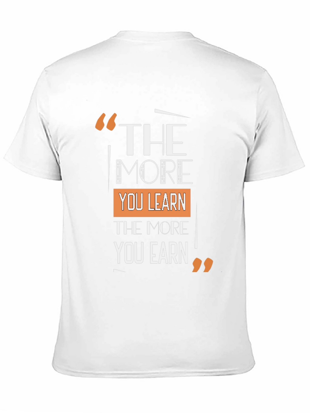 The More You Learn T-Shirt