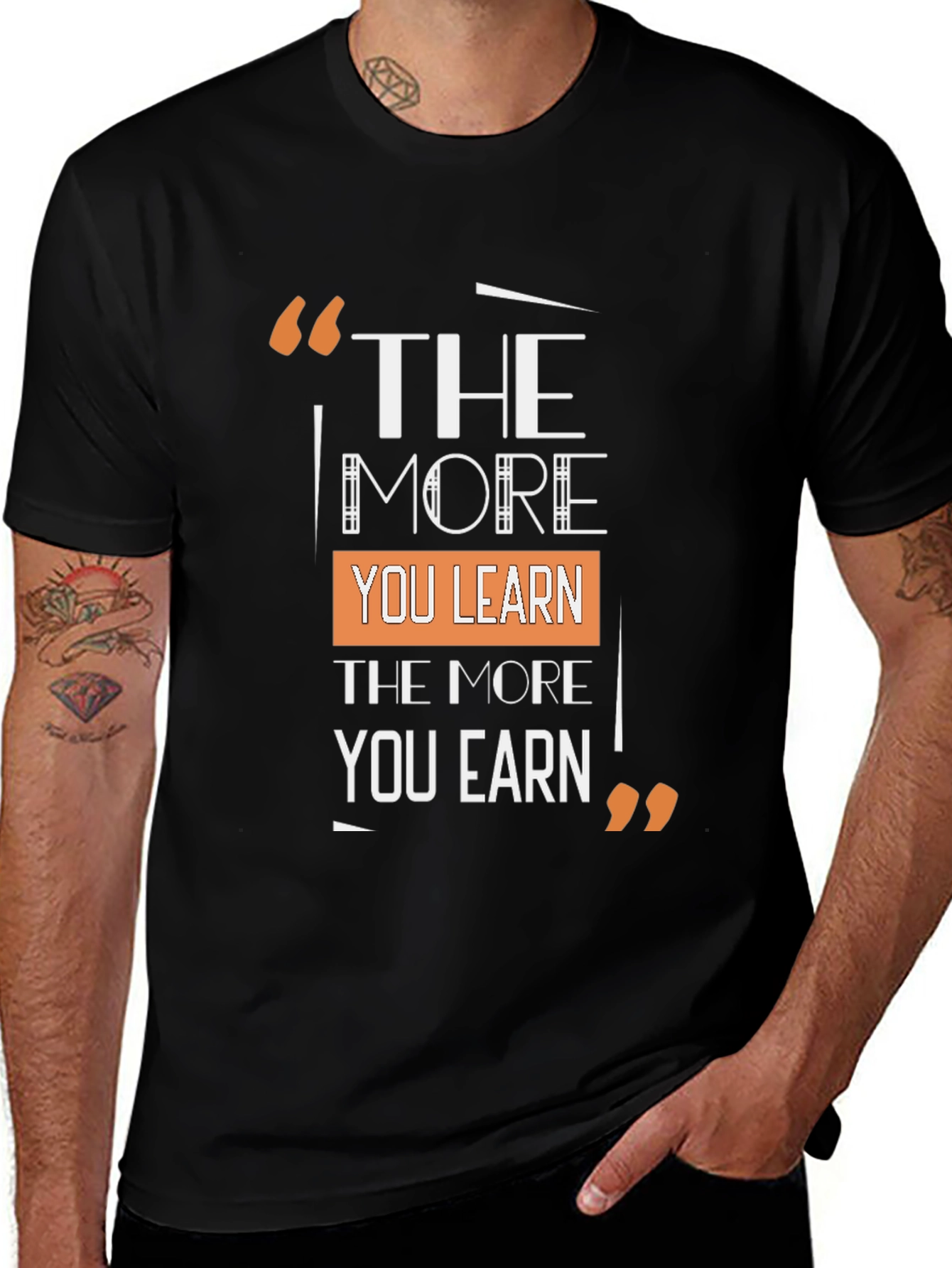 The More You Learn T-Shirt