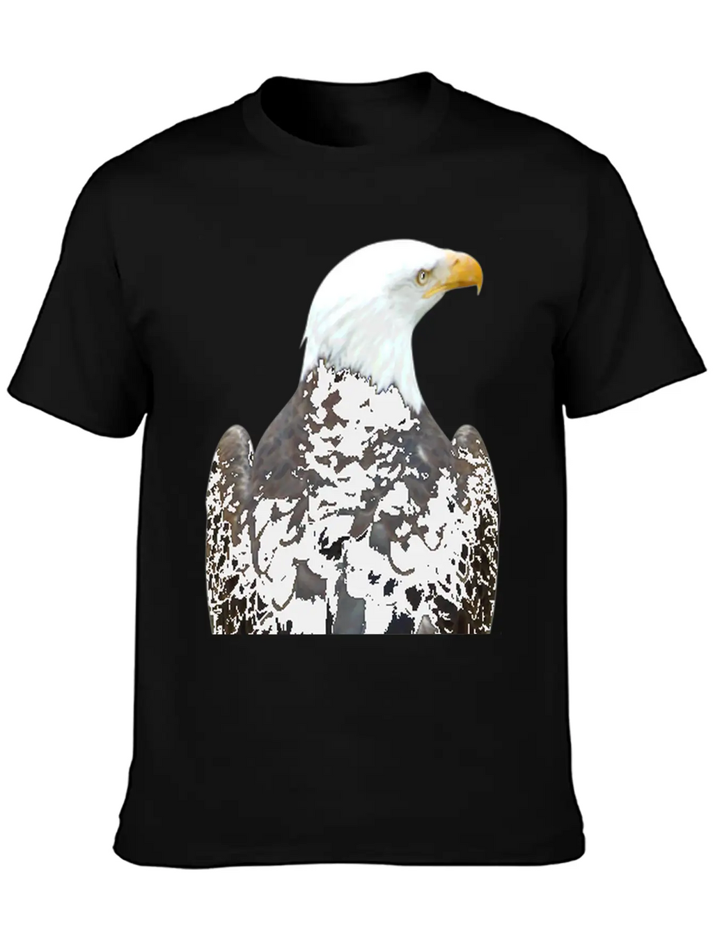 Eagle Behind Falcon Falconer Bald Eagle Relaxed Everyday Tee – Lightweight And Durable Cotton