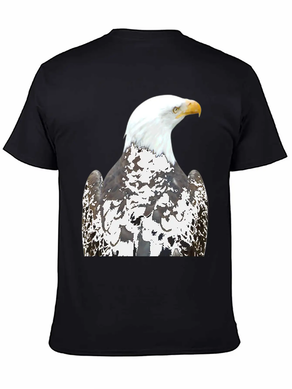 Eagle Behind Falcon Falconer Bald Eagle Relaxed Everyday Tee – Lightweight And Durable Cotton