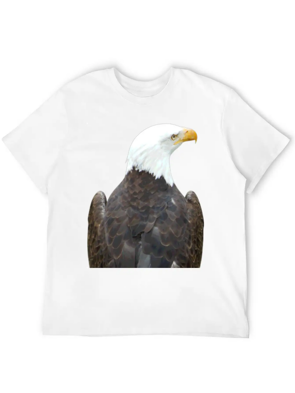 Eagle Behind Falcon Falconer Bald Eagle Relaxed Everyday Tee – Lightweight And Durable Cotton