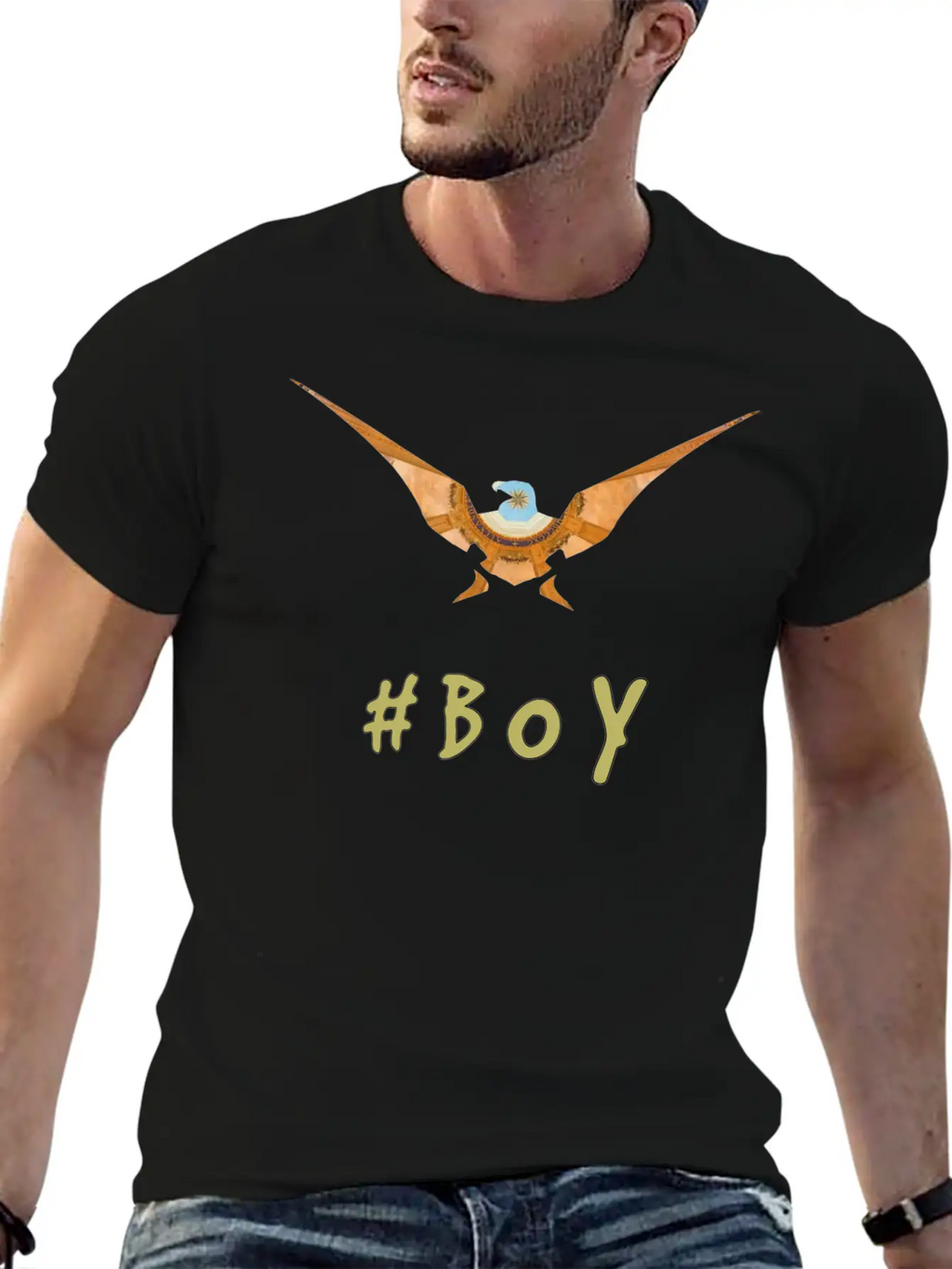 Eagle Boy Relaxed Everyday Tee – Lightweight And Durable Cotton