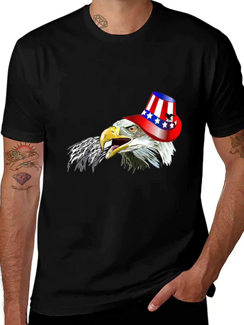 Eagle Breathable Graphic T-Shirt – Perfect For Casual Days