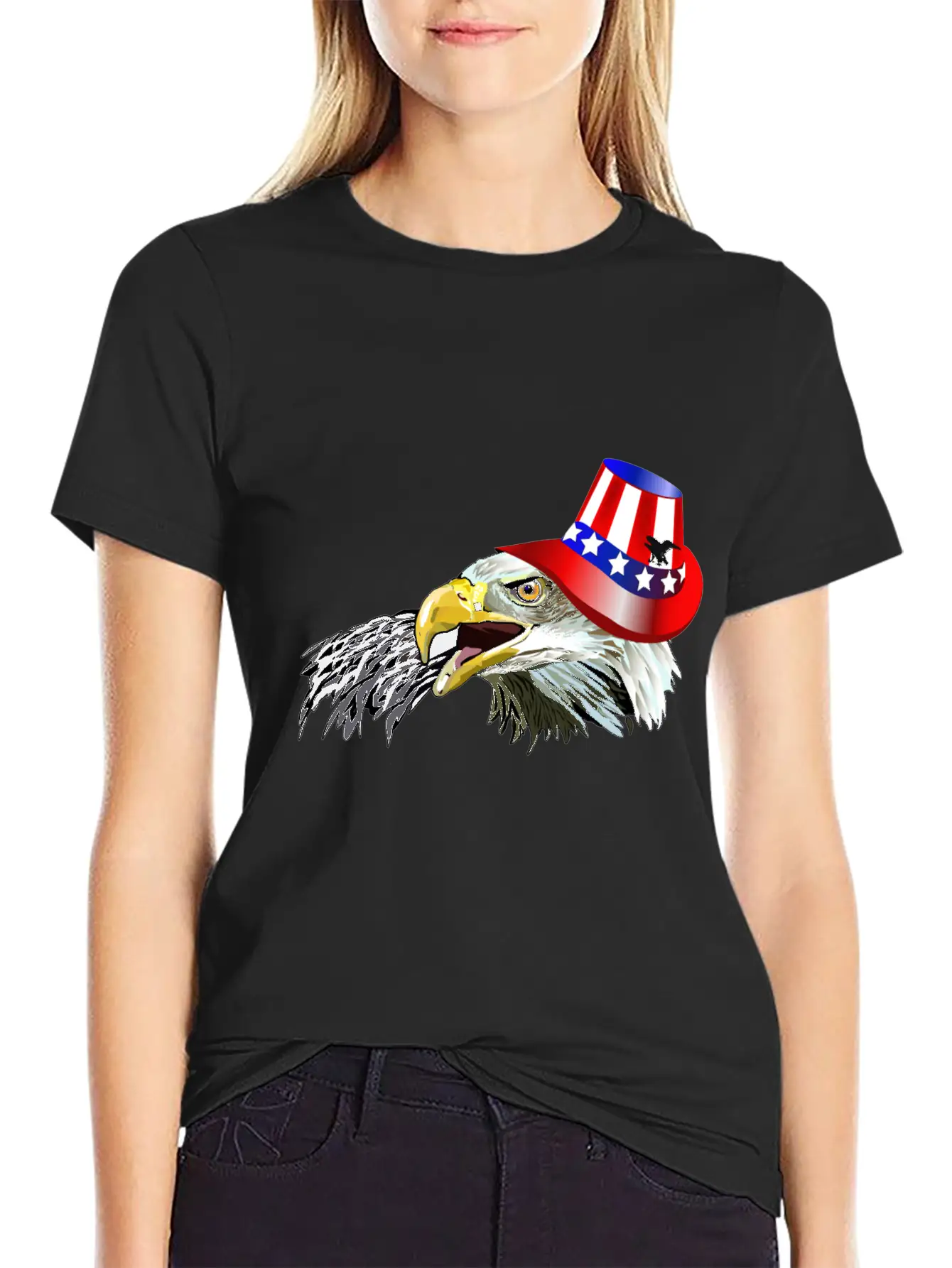 Eagle Breathable Graphic T-Shirt – Perfect For Casual Days