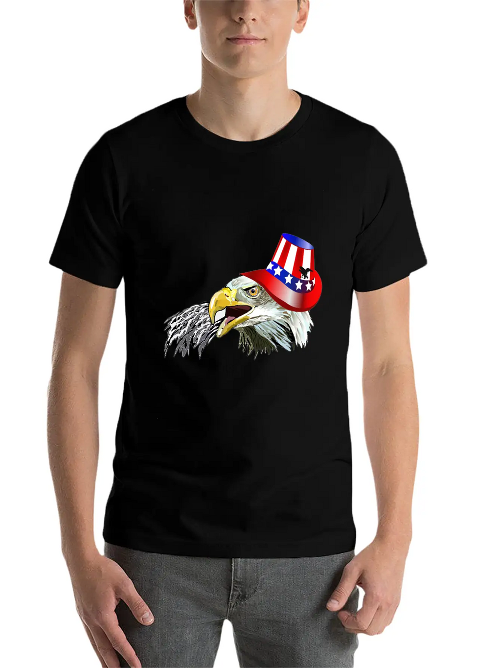 Eagle Breathable Graphic T-Shirt – Perfect For Casual Days