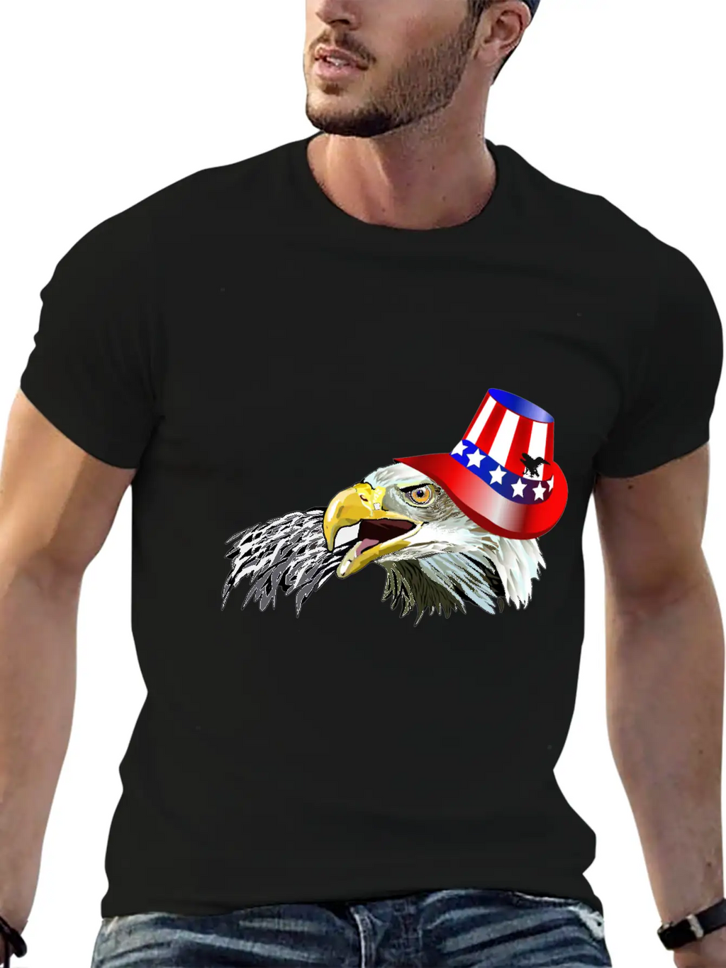 Eagle Breathable Graphic T-Shirt – Perfect For Casual Days