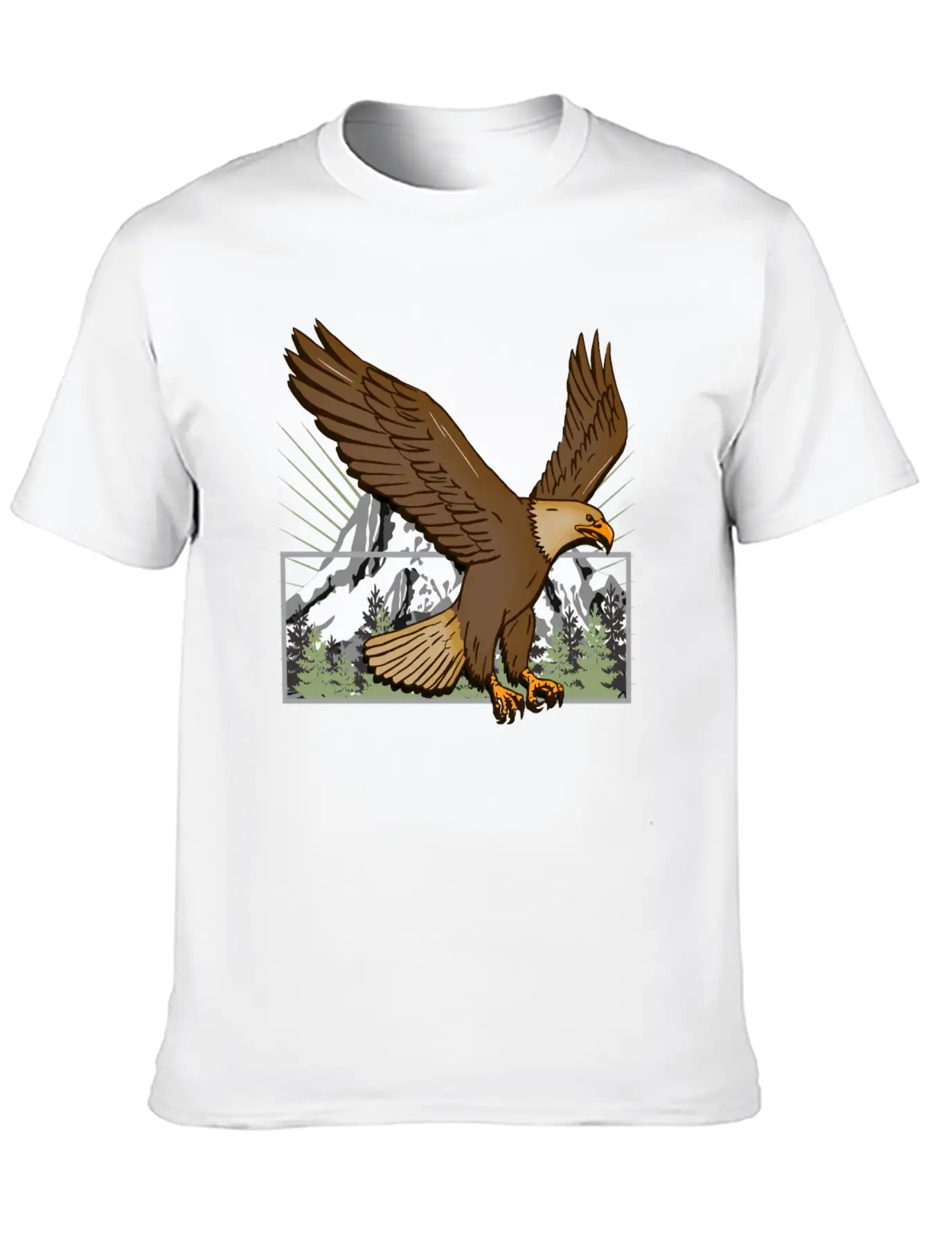 Eagle Classic Cotton Tee – Unisex Comfort For Any Season