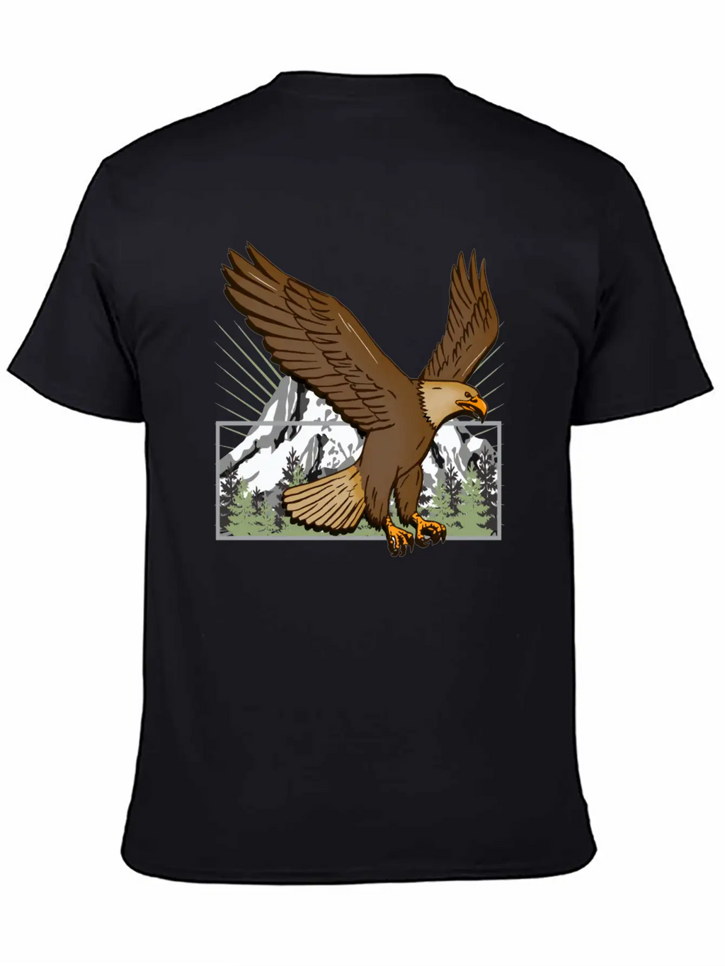Eagle Classic Cotton Tee – Unisex Comfort For Any Season