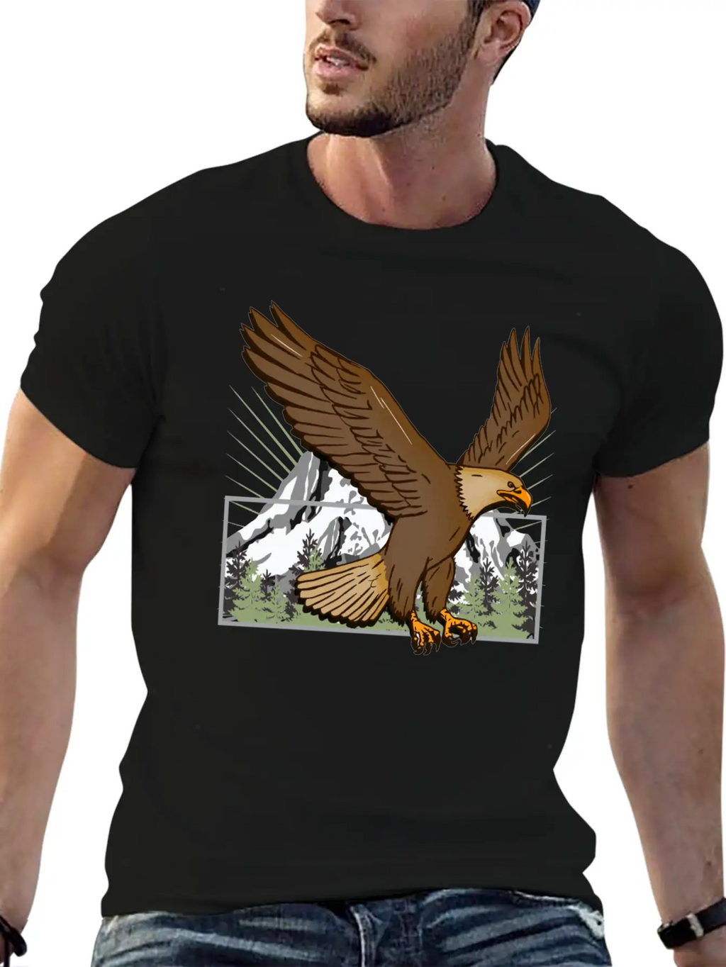 Eagle Classic Cotton Tee – Unisex Comfort For Any Season