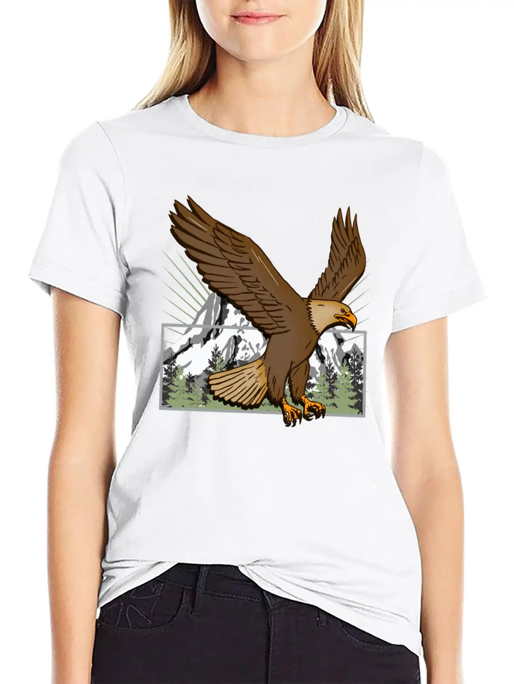 Eagle Classic Cotton Tee – Unisex Comfort For Any Season