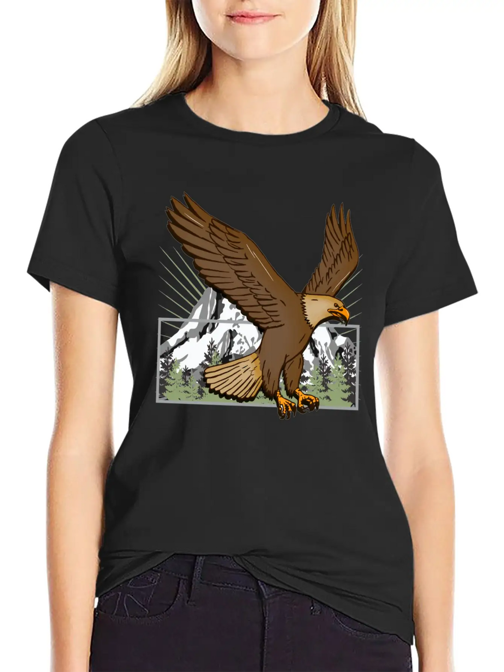Eagle Classic Cotton Tee – Unisex Comfort For Any Season