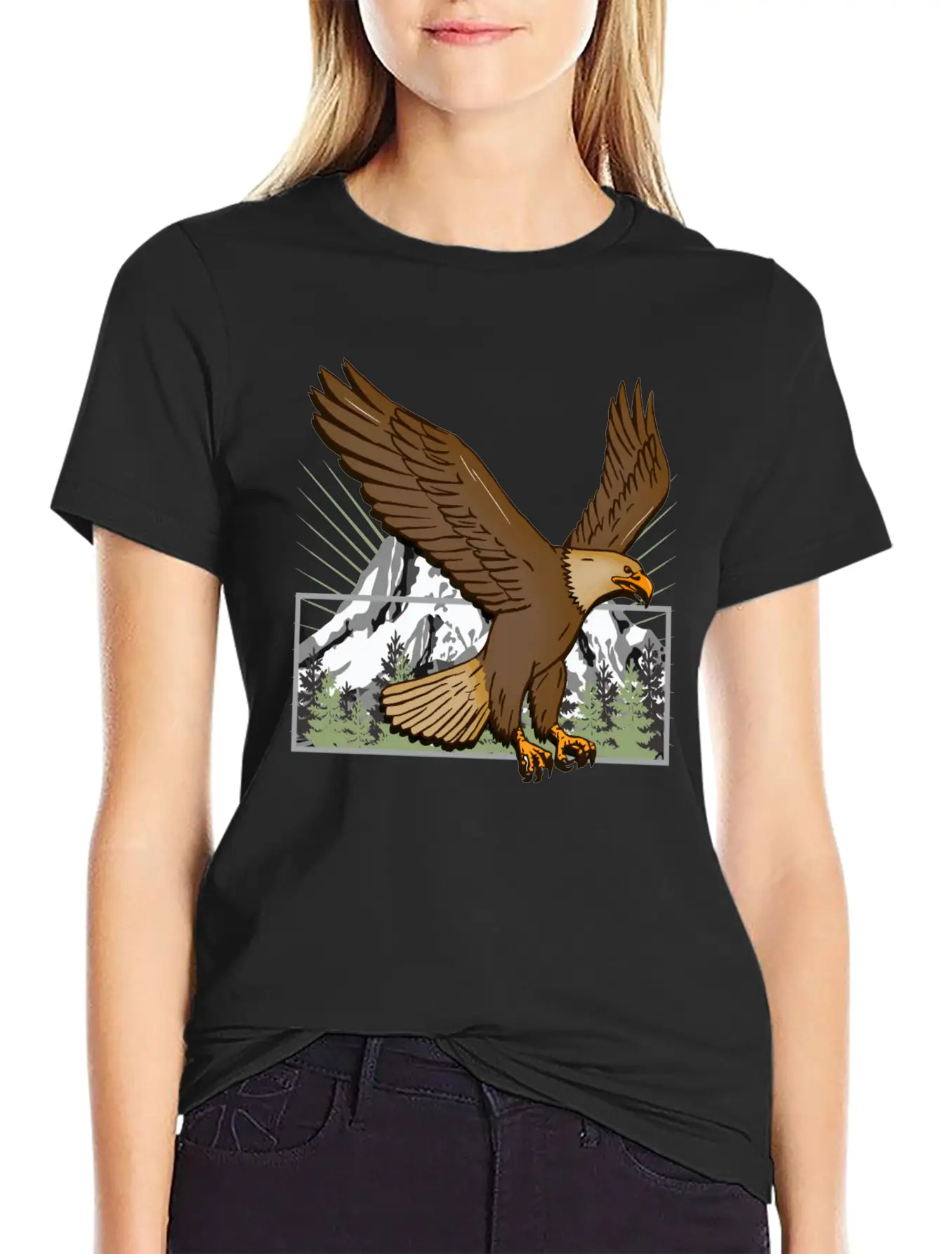 Eagle Classic Cotton Tee – Unisex Comfort For Any Season
