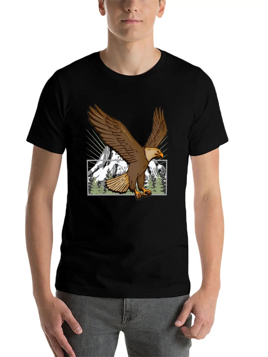 Eagle Classic Cotton Tee – Unisex Comfort For Any Season