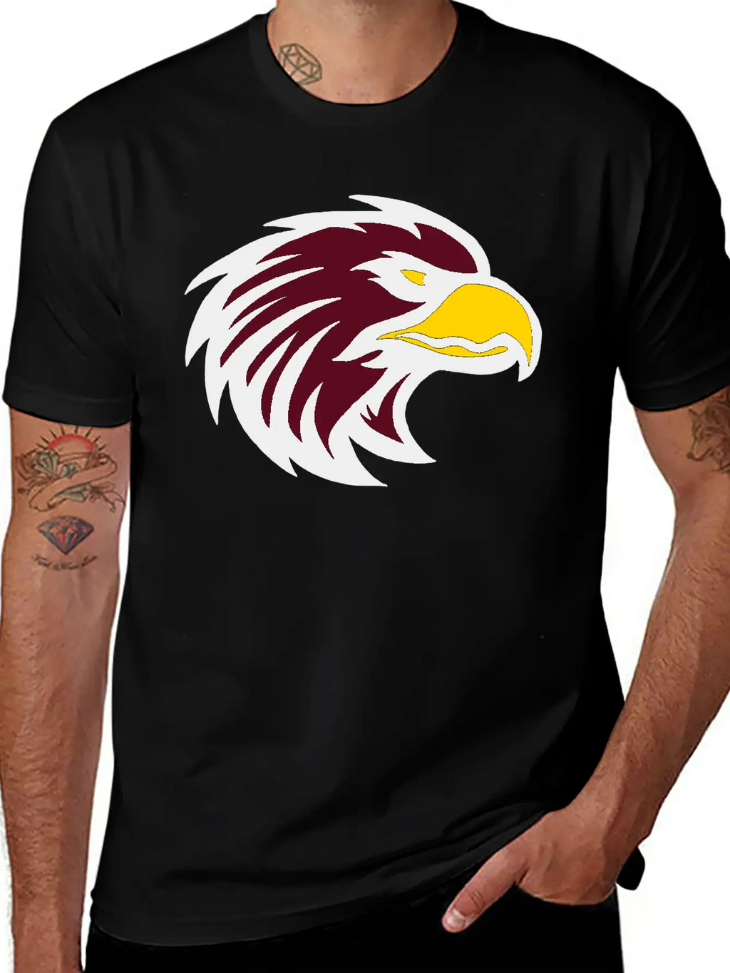 Eagle Color USA Breathable Soft Cotton T-Shirt – Timeless Casual Look