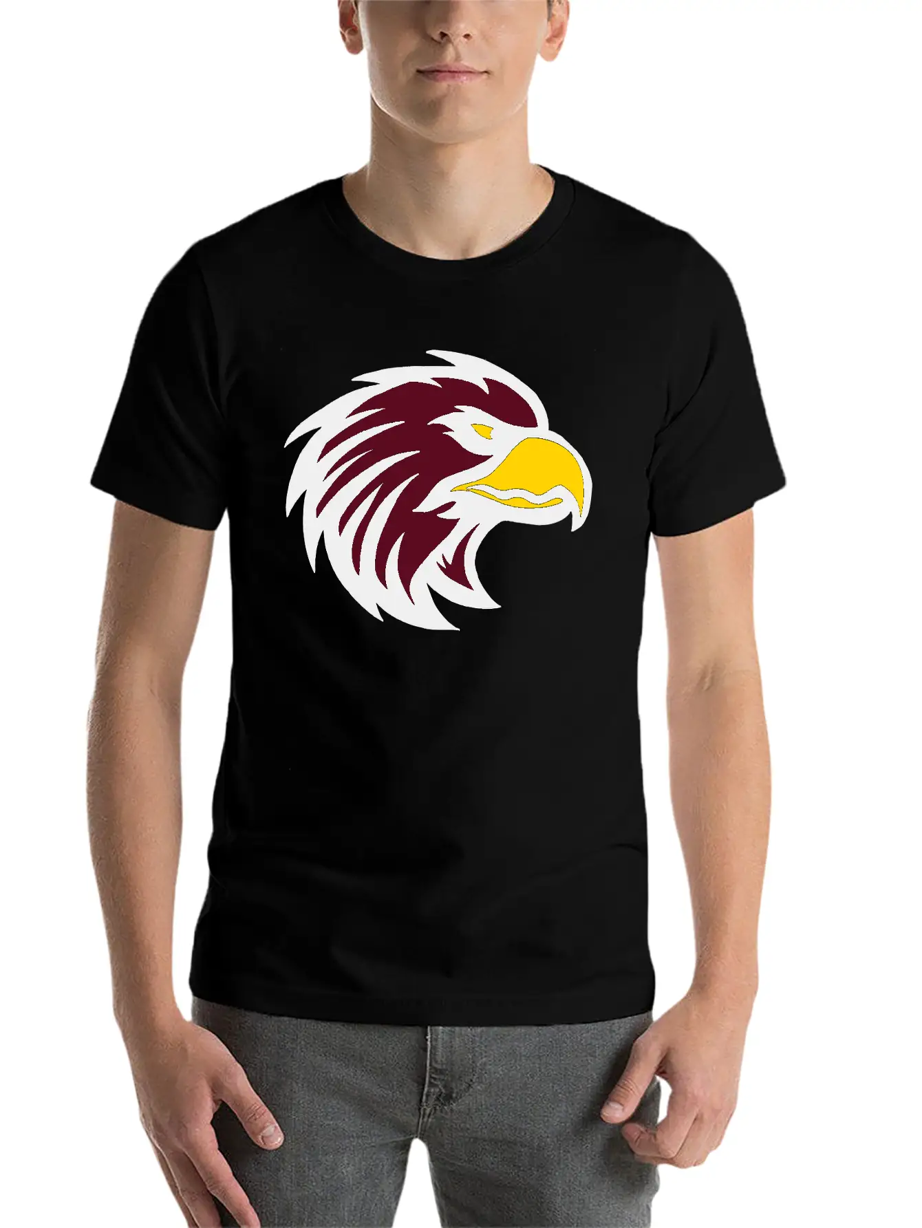 Eagle Color USA Breathable Soft Cotton T-Shirt – Timeless Casual Look