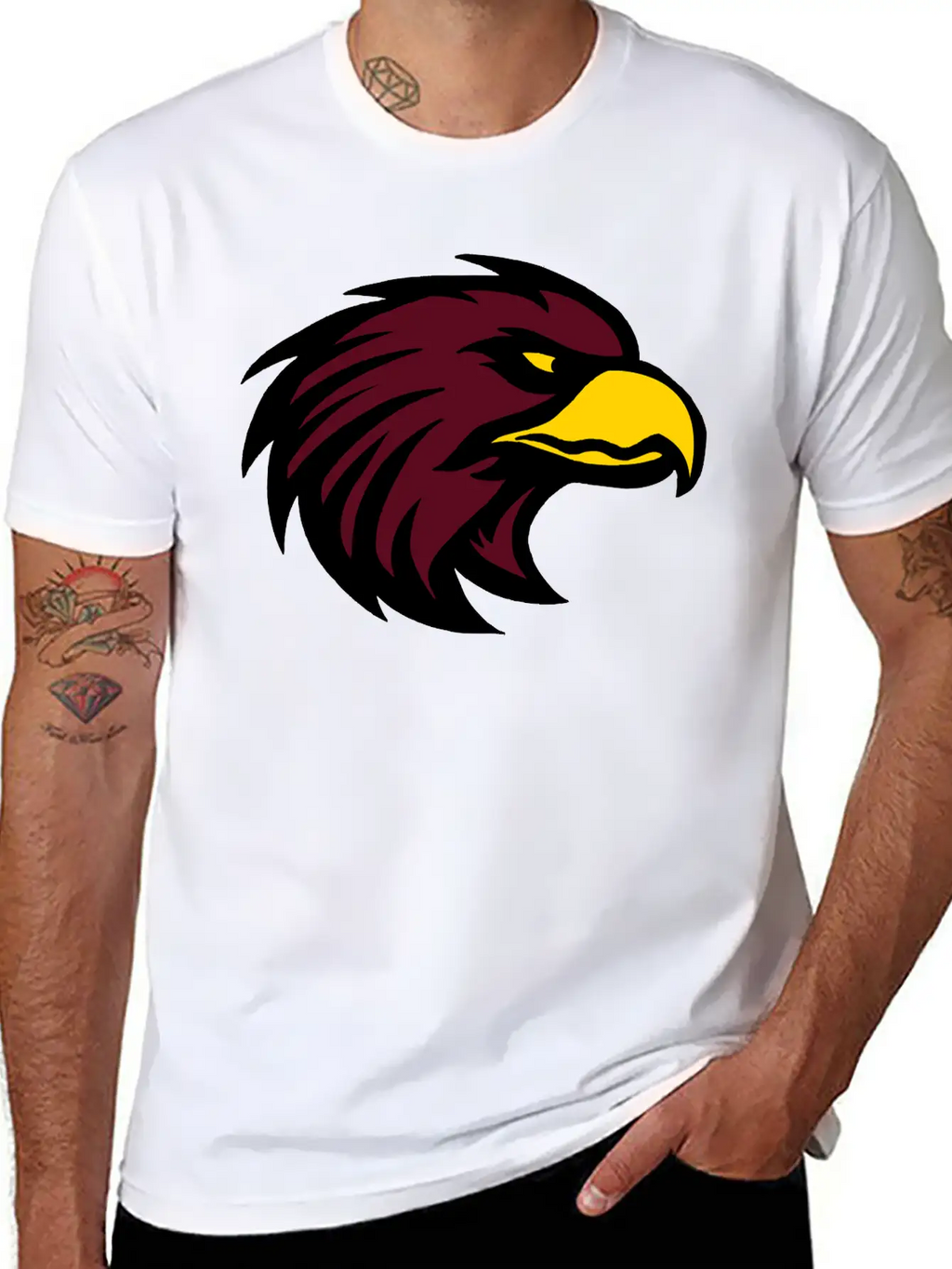 Eagle Color USA Breathable Soft Cotton T-Shirt – Timeless Casual Look
