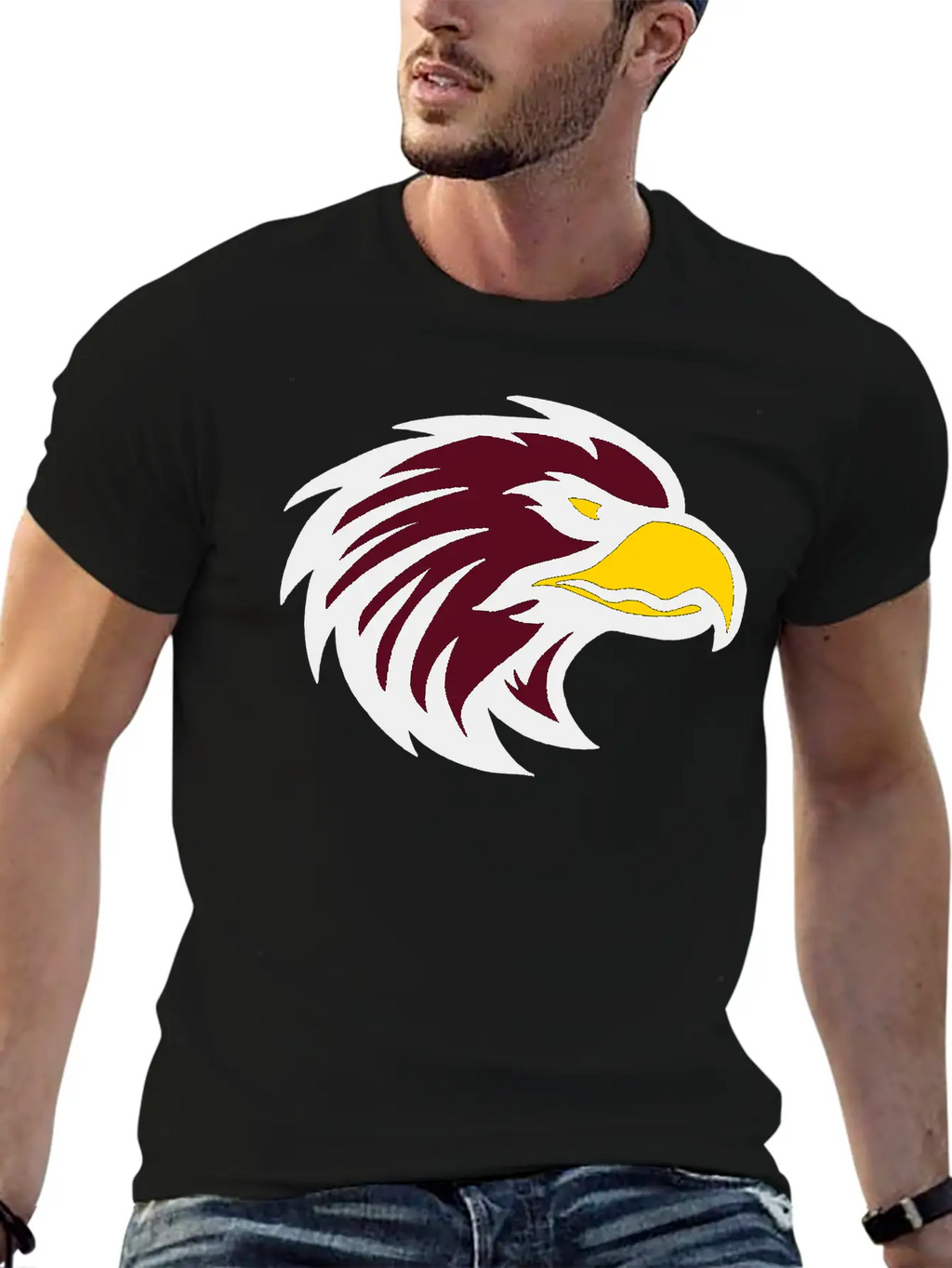 Eagle Color USA Breathable Soft Cotton T-Shirt – Timeless Casual Look