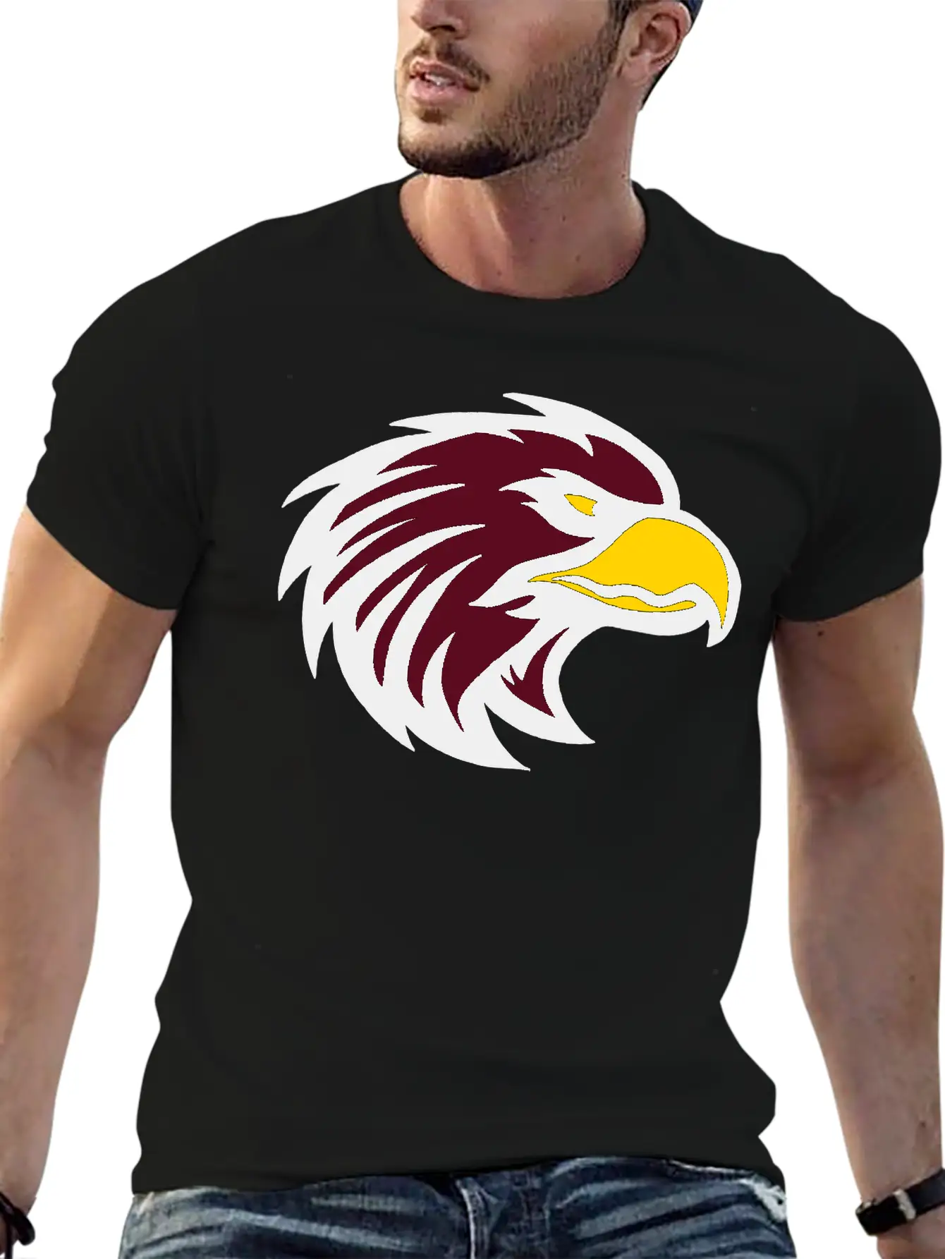 Eagle Color USA Breathable Soft Cotton T-Shirt – Timeless Casual Look