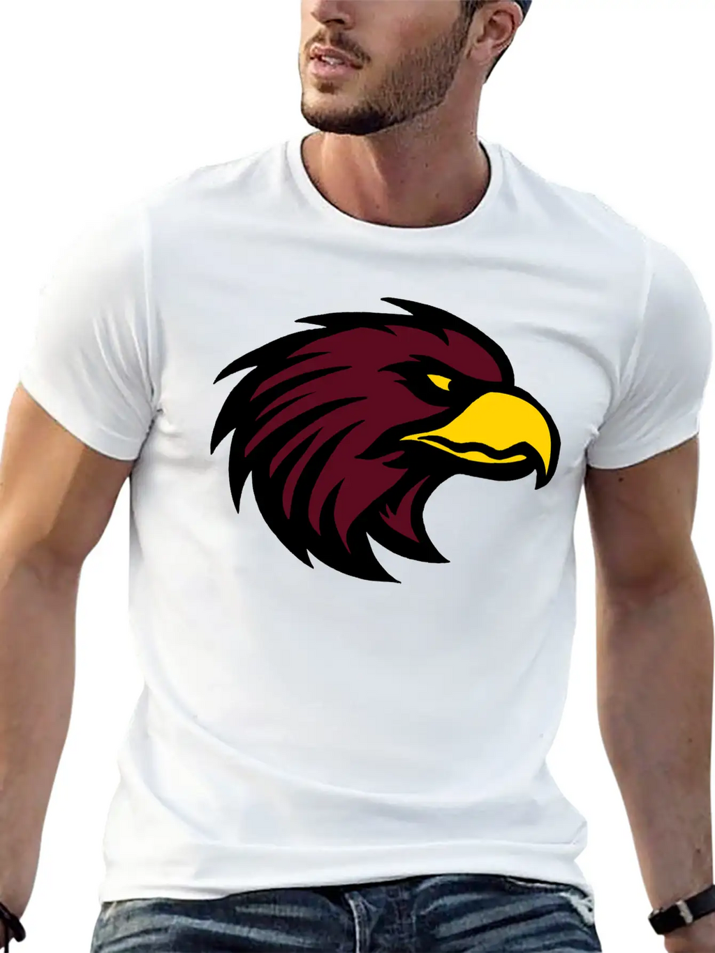 Eagle Color USA Breathable Soft Cotton T-Shirt – Timeless Casual Look