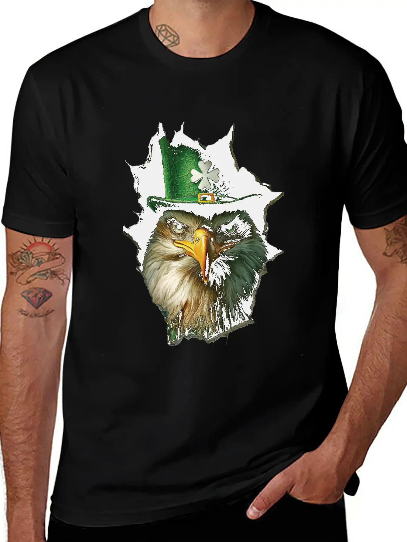 Eagle Essential Cotton Tee For Daily Outfits – Unisex Style