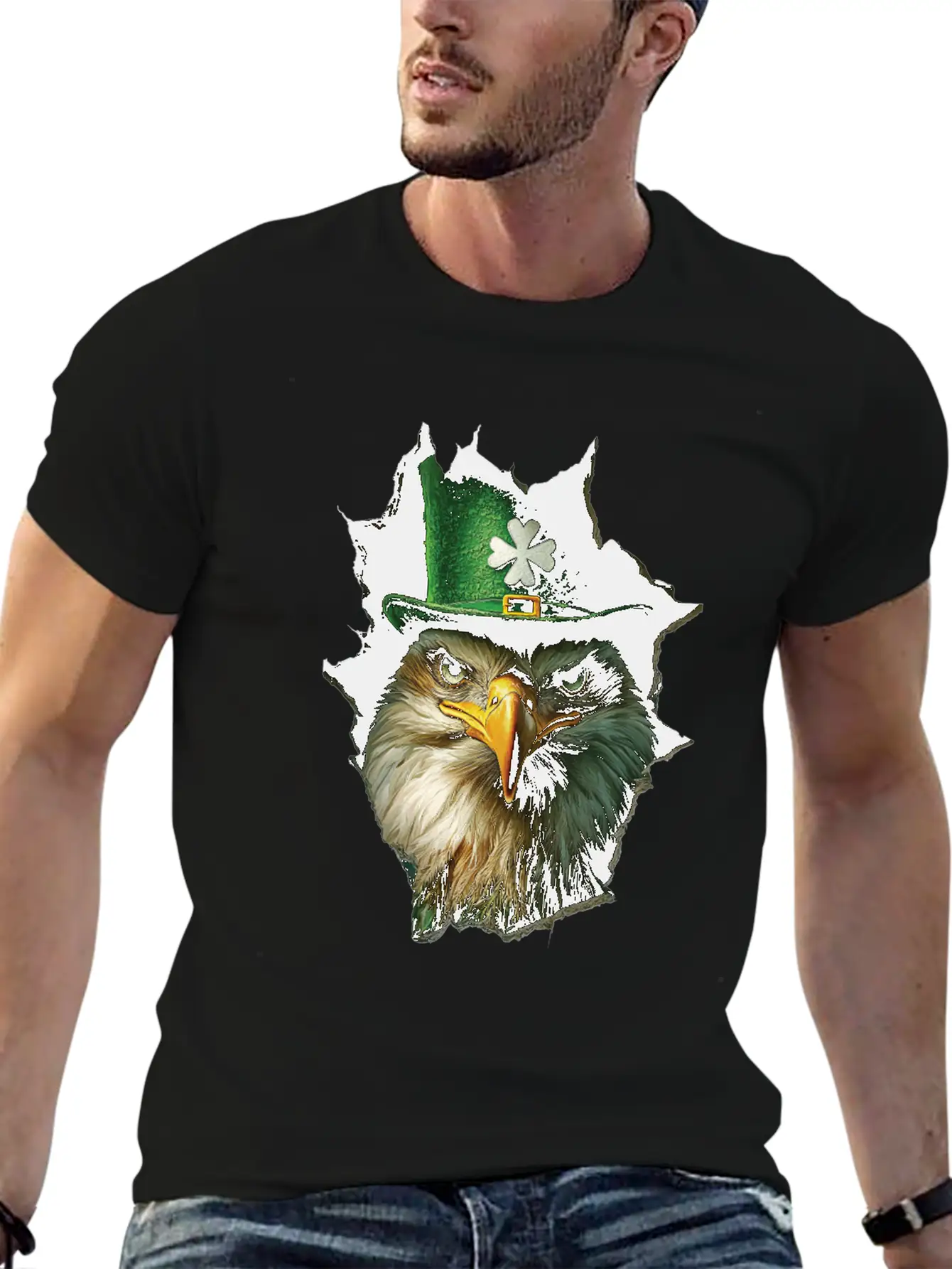 Eagle Essential Cotton Tee For Daily Outfits – Unisex Style