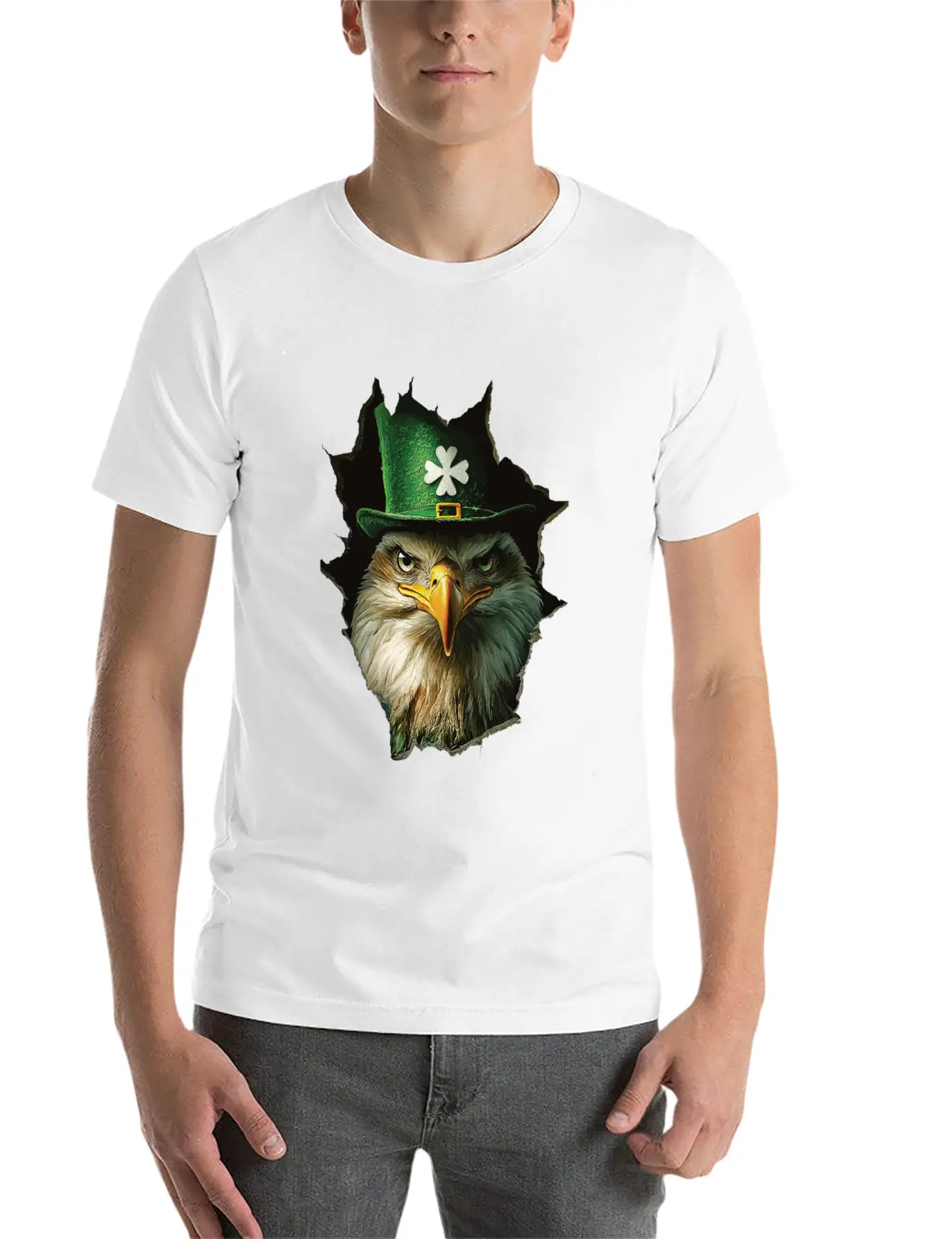 Eagle Essential Cotton Tee For Daily Outfits – Unisex Style