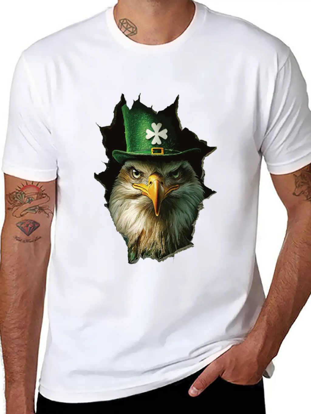 Eagle Essential Cotton Tee For Daily Outfits – Unisex Style
