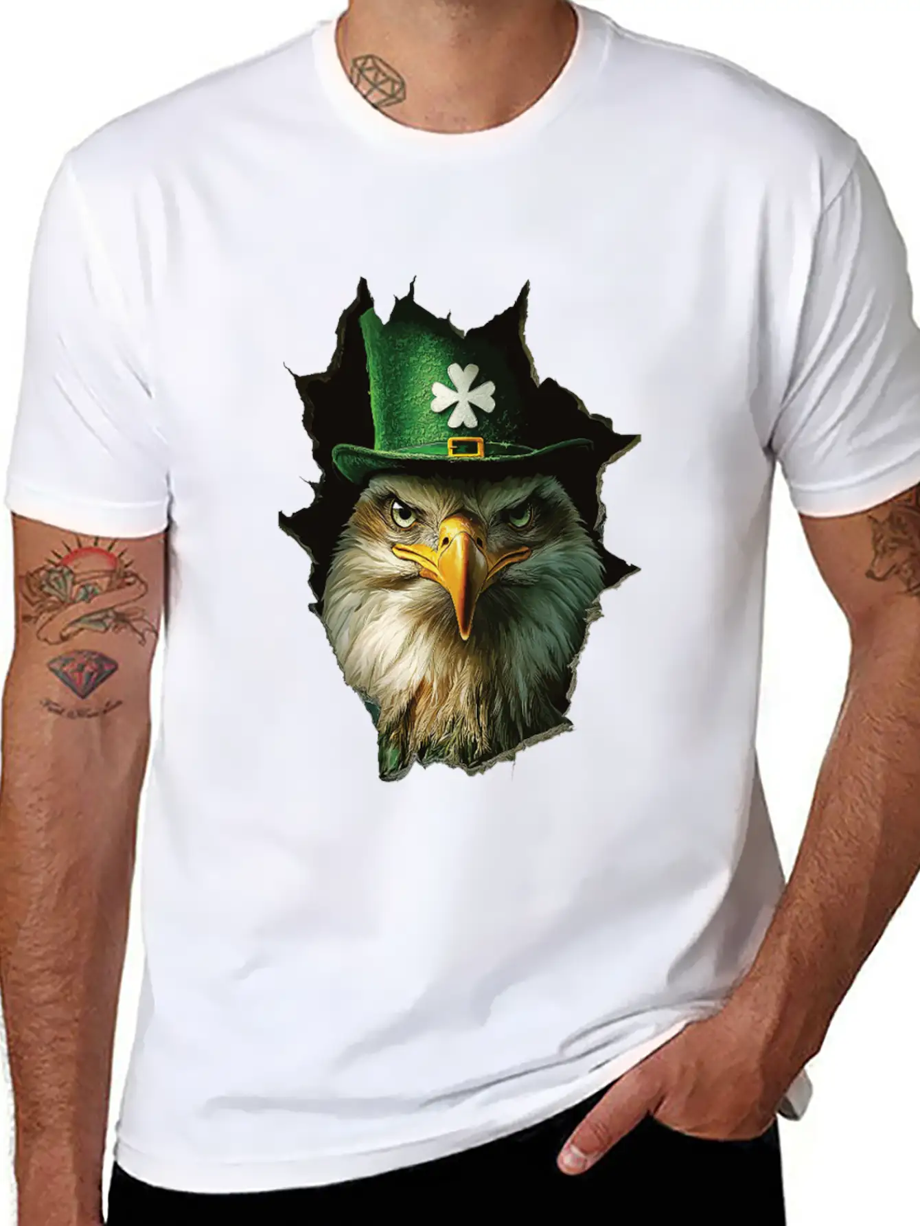 Eagle Essential Cotton Tee For Daily Outfits – Unisex Style