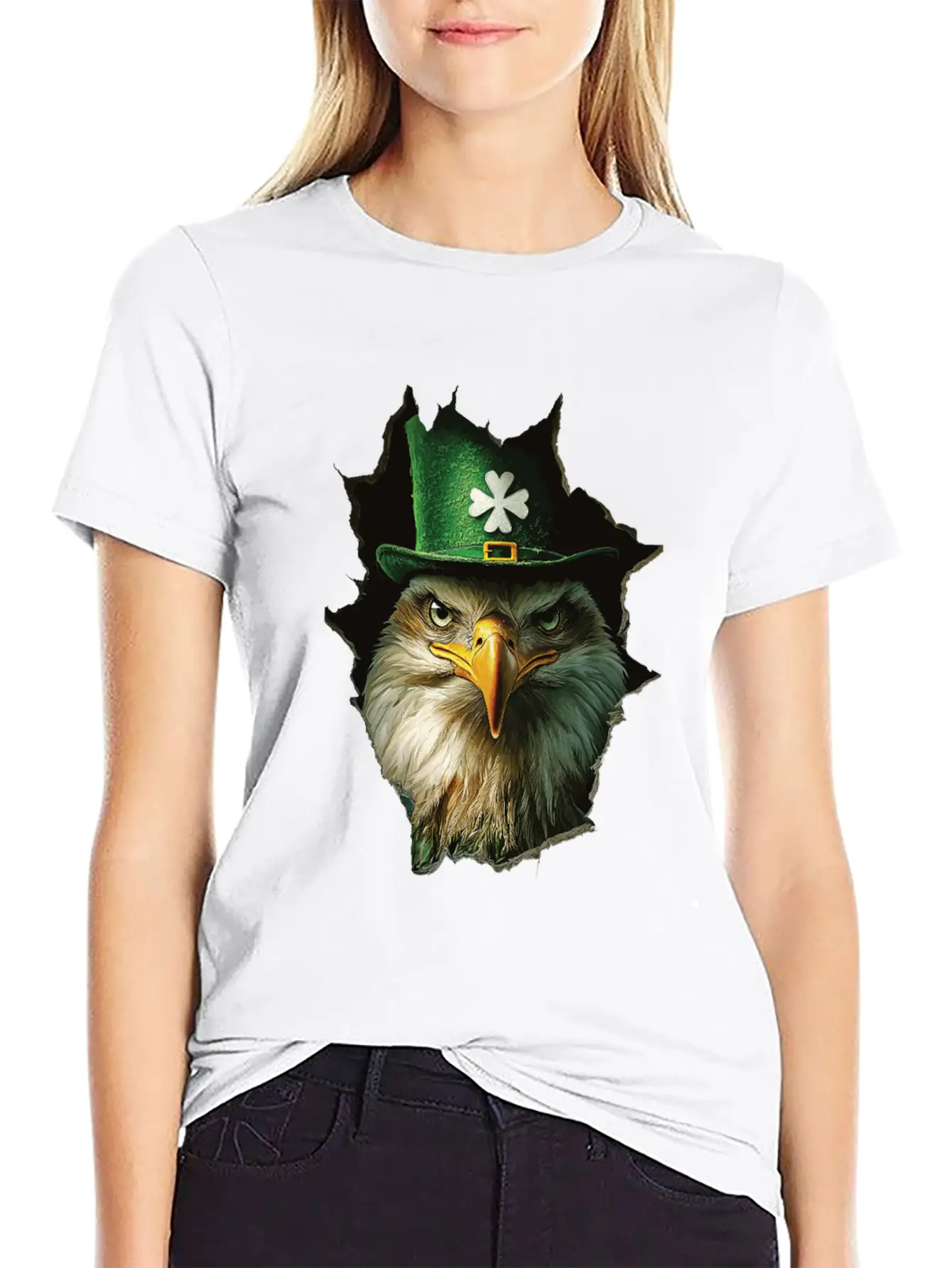 Eagle Essential Cotton Tee For Daily Outfits – Unisex Style