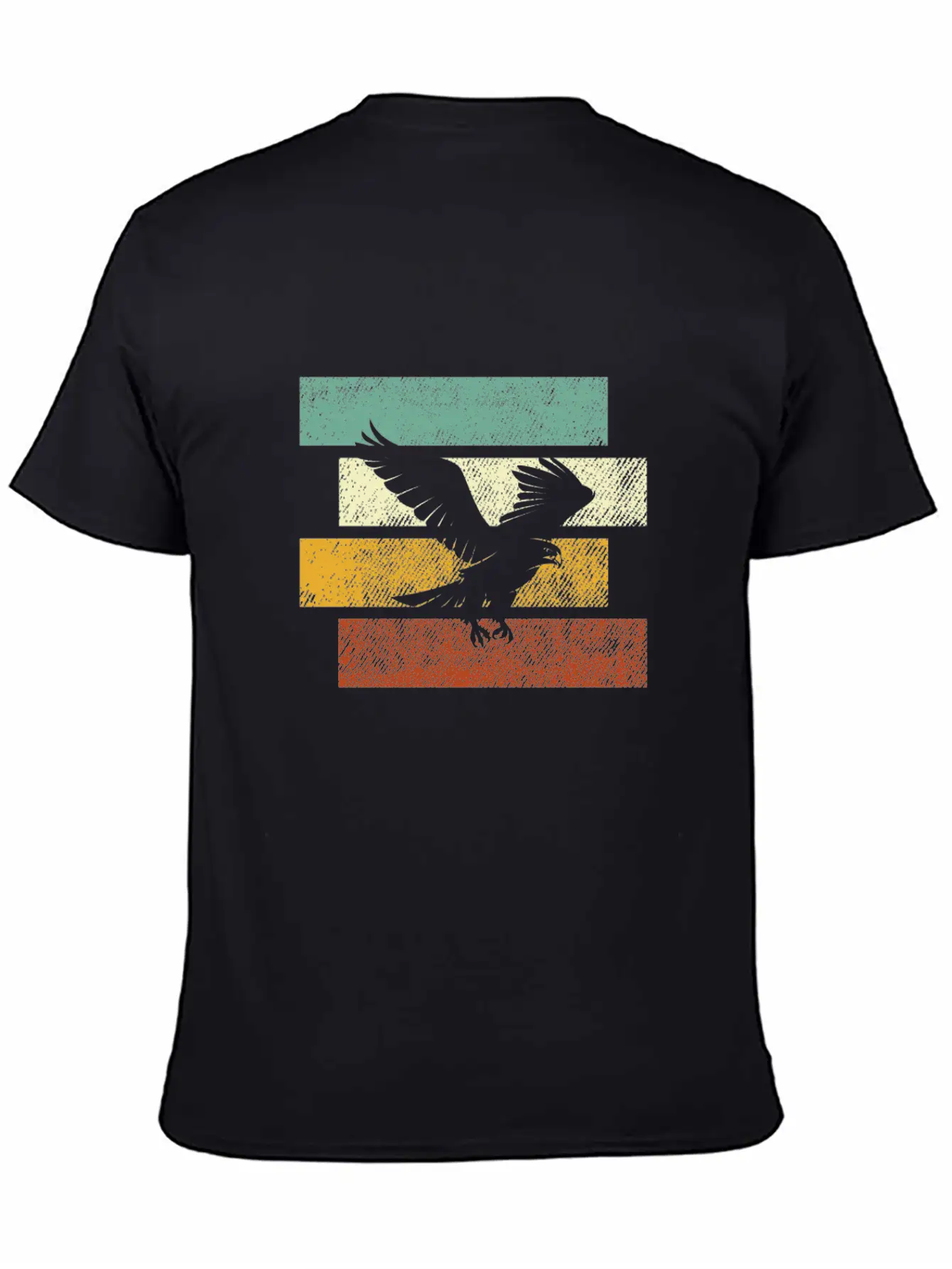 Eagle Retro Basic Graphic T-Shirt – Daily Comfort In Soft Cotton