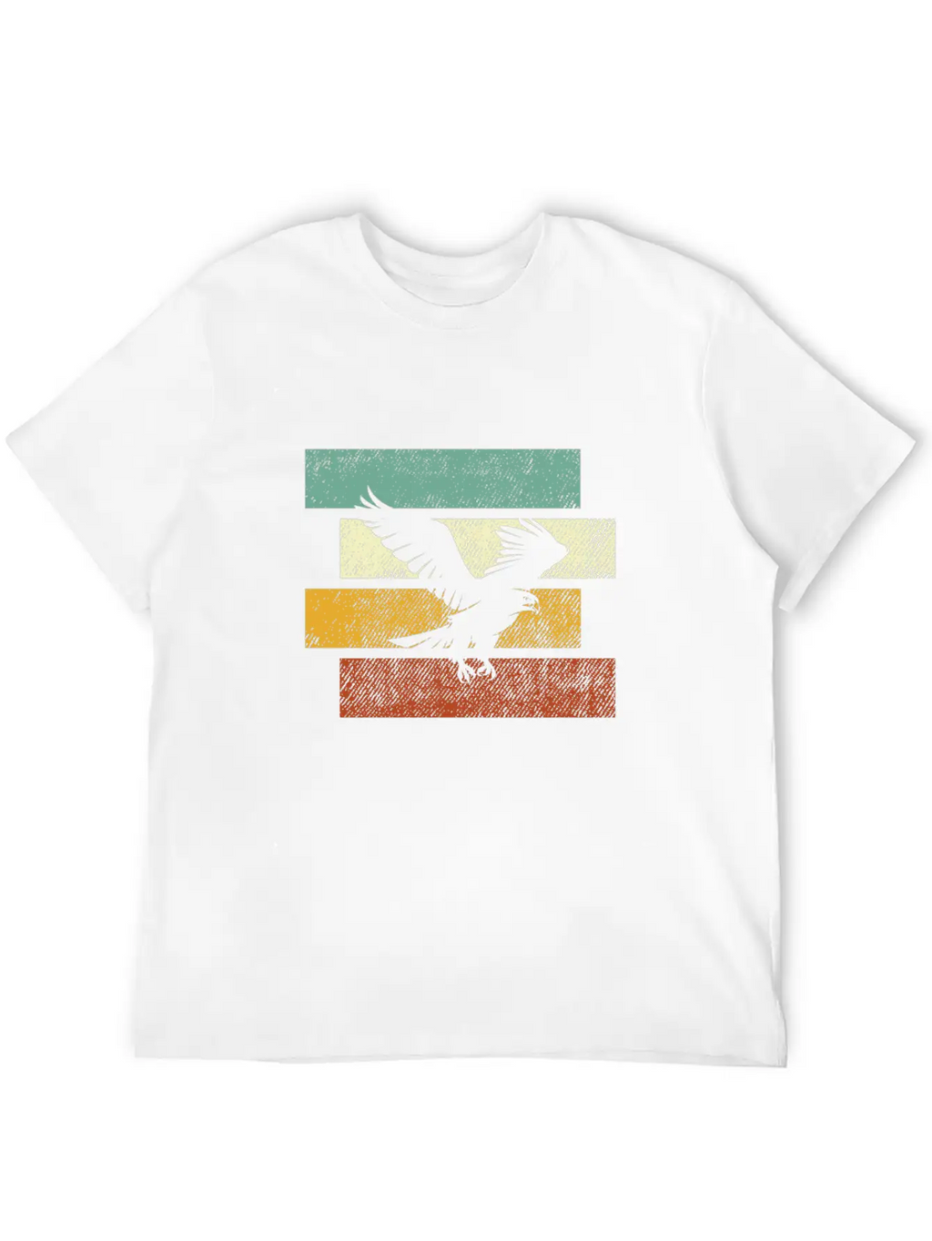 Eagle Retro Basic Graphic T-Shirt – Daily Comfort In Soft Cotton