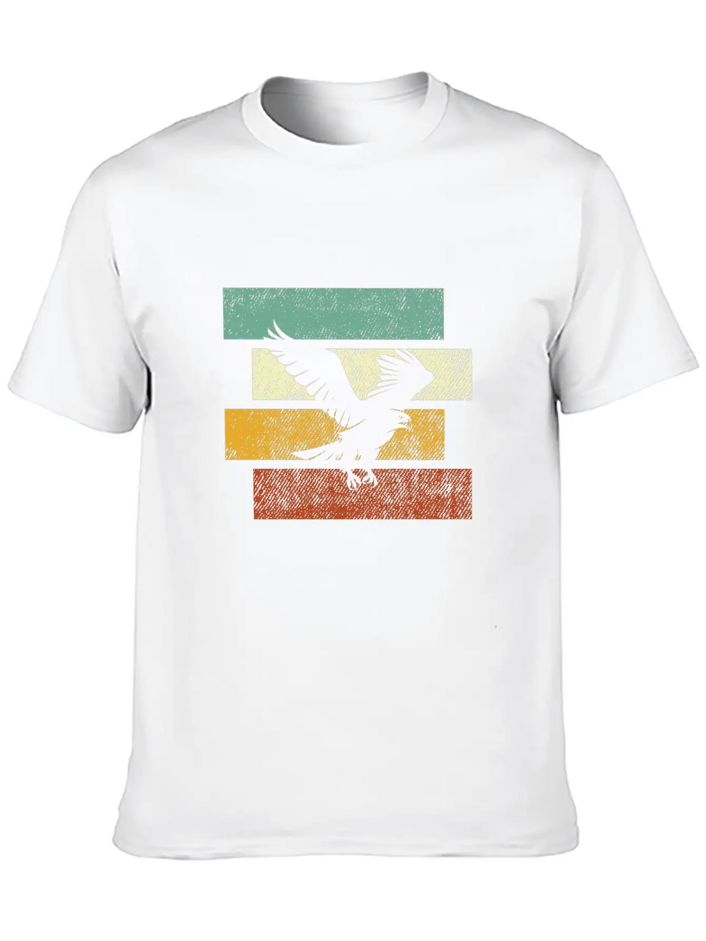 Eagle Retro Basic Graphic T-Shirt – Daily Comfort In Soft Cotton