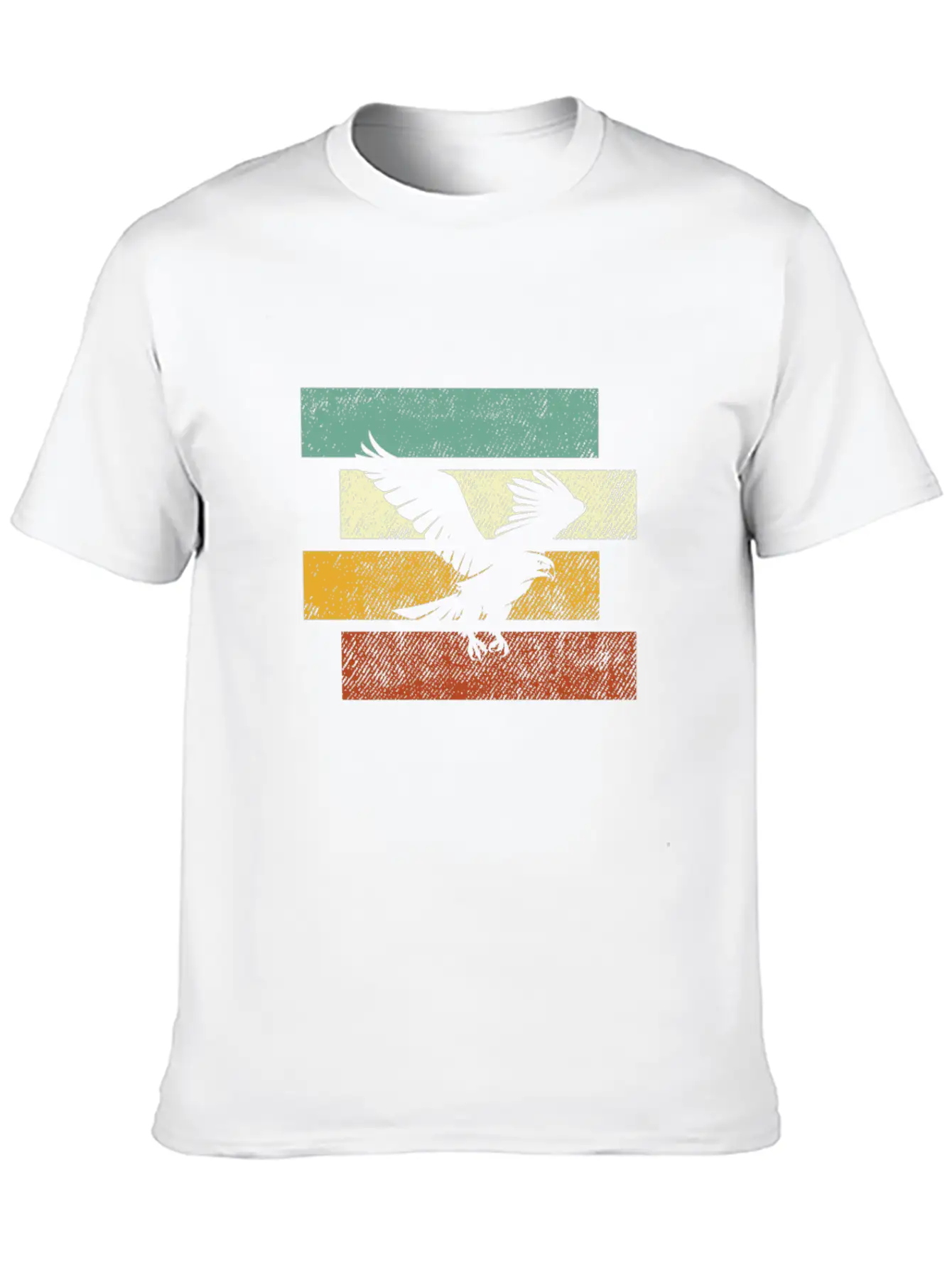Eagle Retro Basic Graphic T-Shirt – Daily Comfort In Soft Cotton